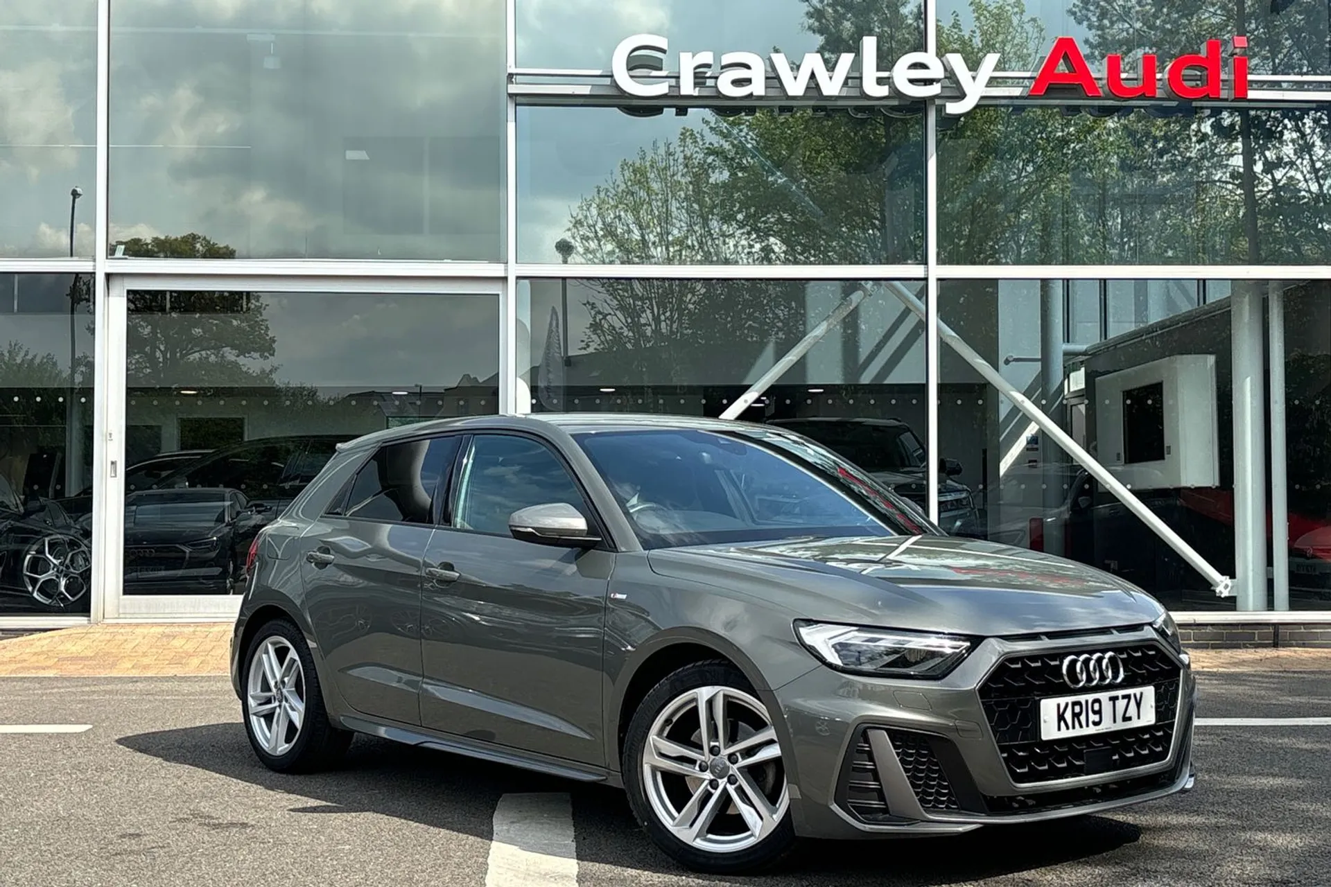 Audi A1 focused image