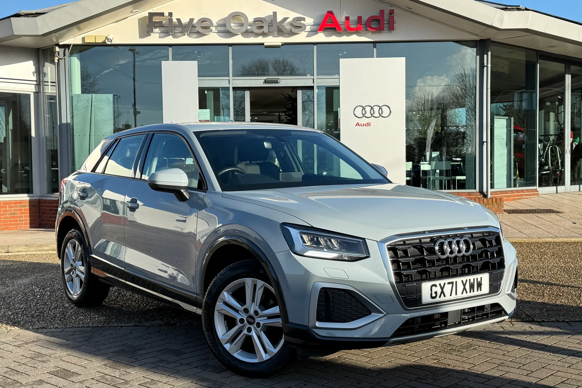 Audi Q2 focused image