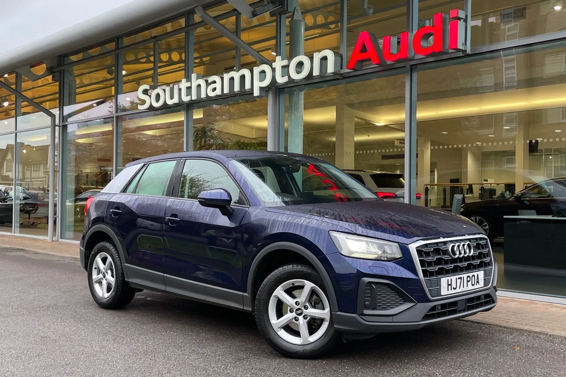 Audi Q2 focused image