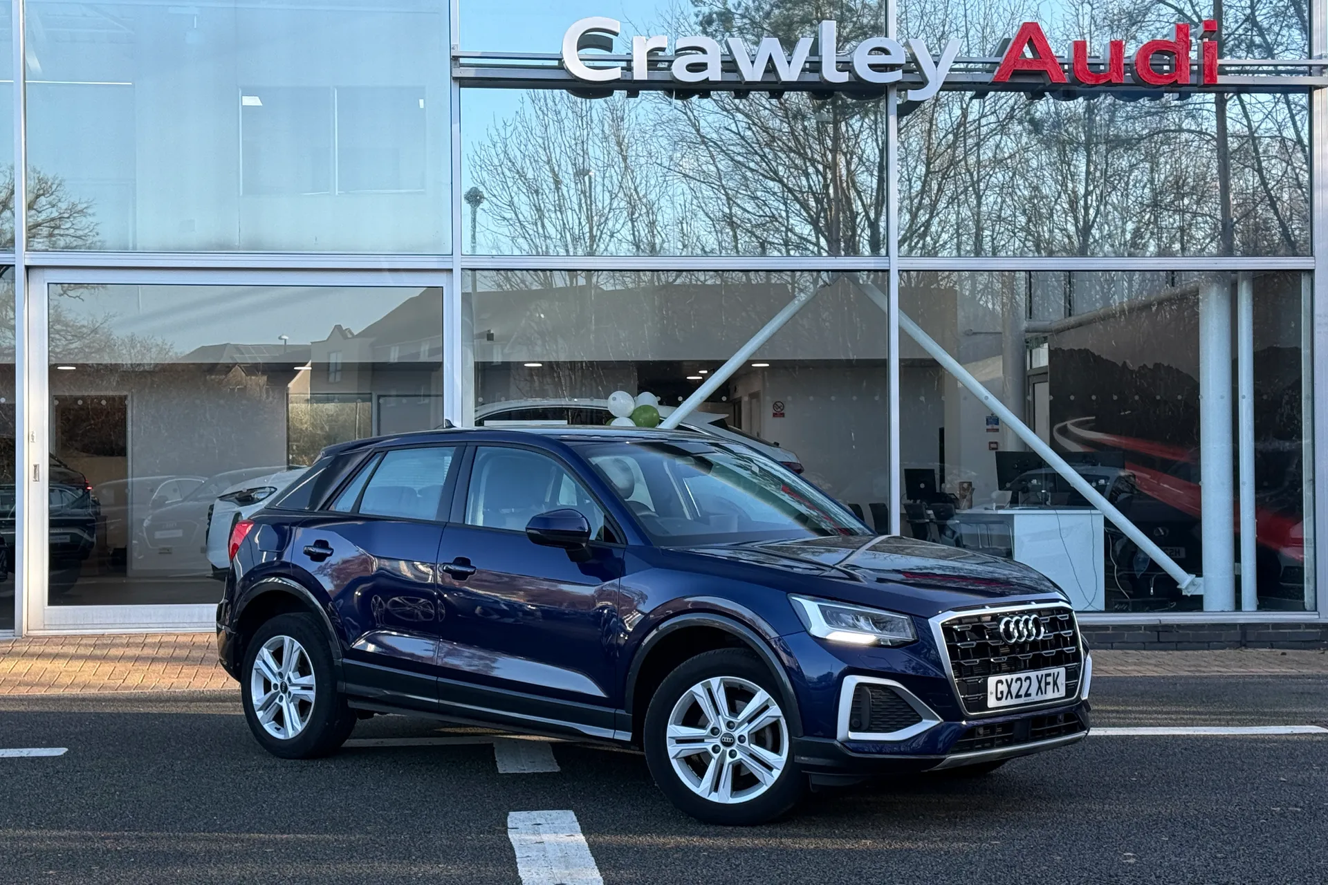 Audi Q2 focused image