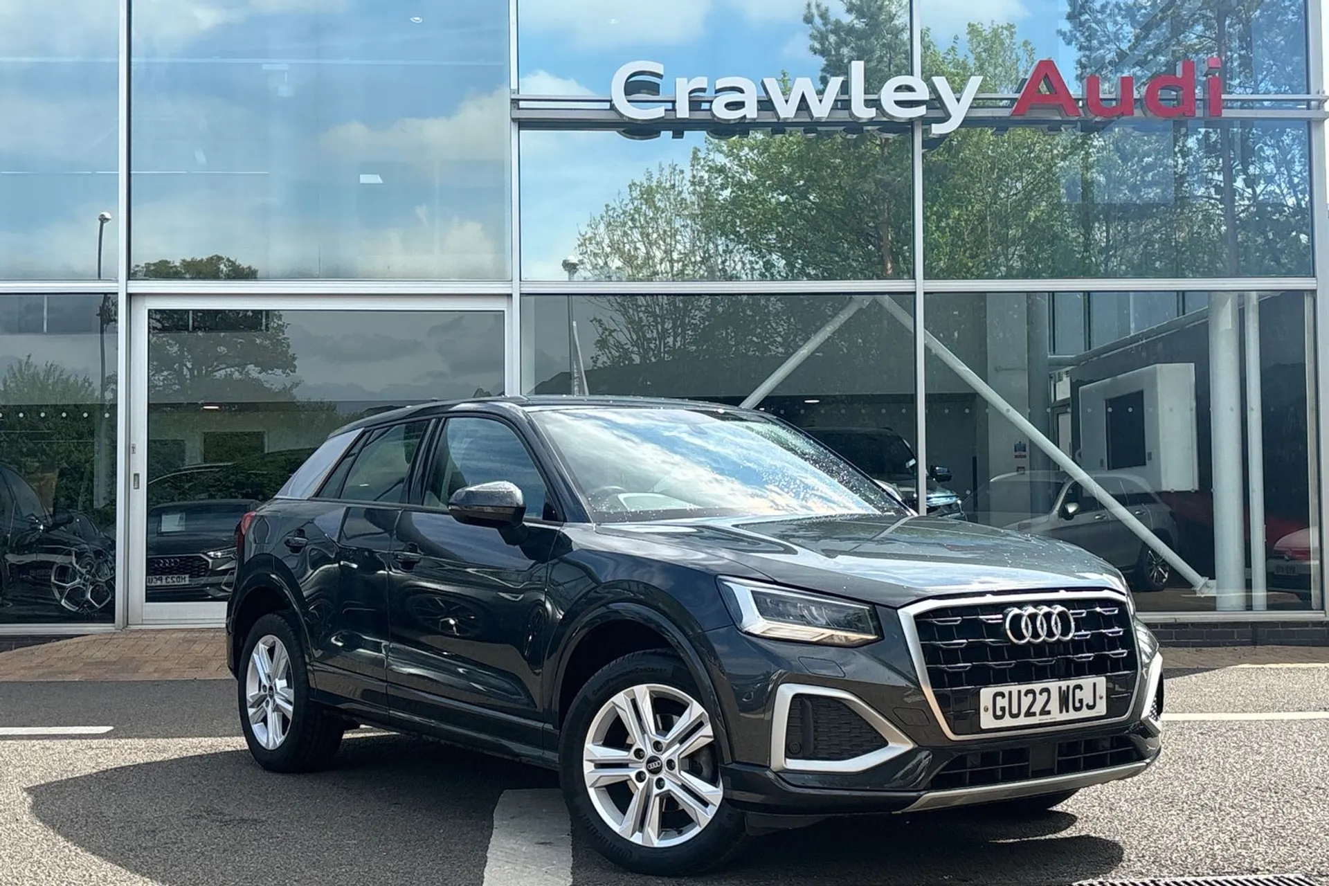 Audi Q2 focused image