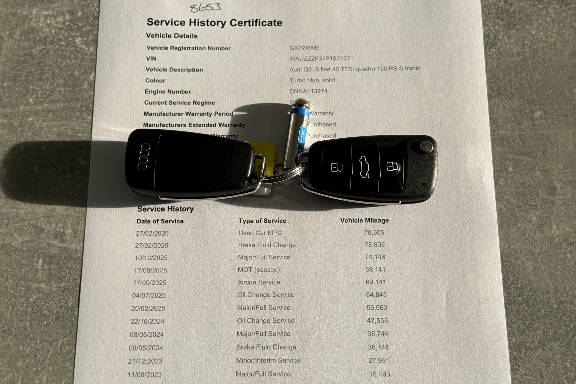 Audi Q3 S LINE 40 TFSI QUATTRO thumbnail image number 7