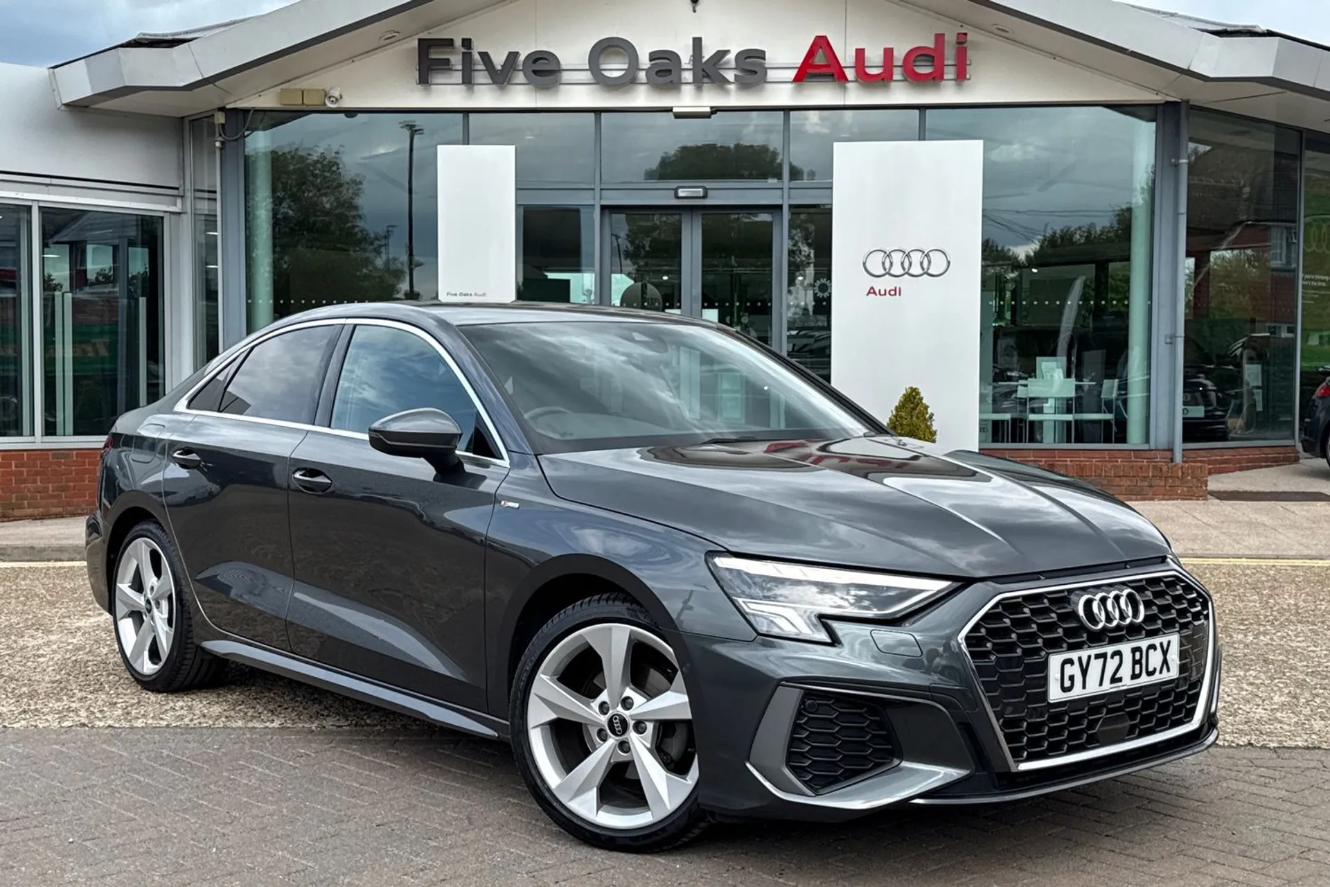 Audi A3 focused image