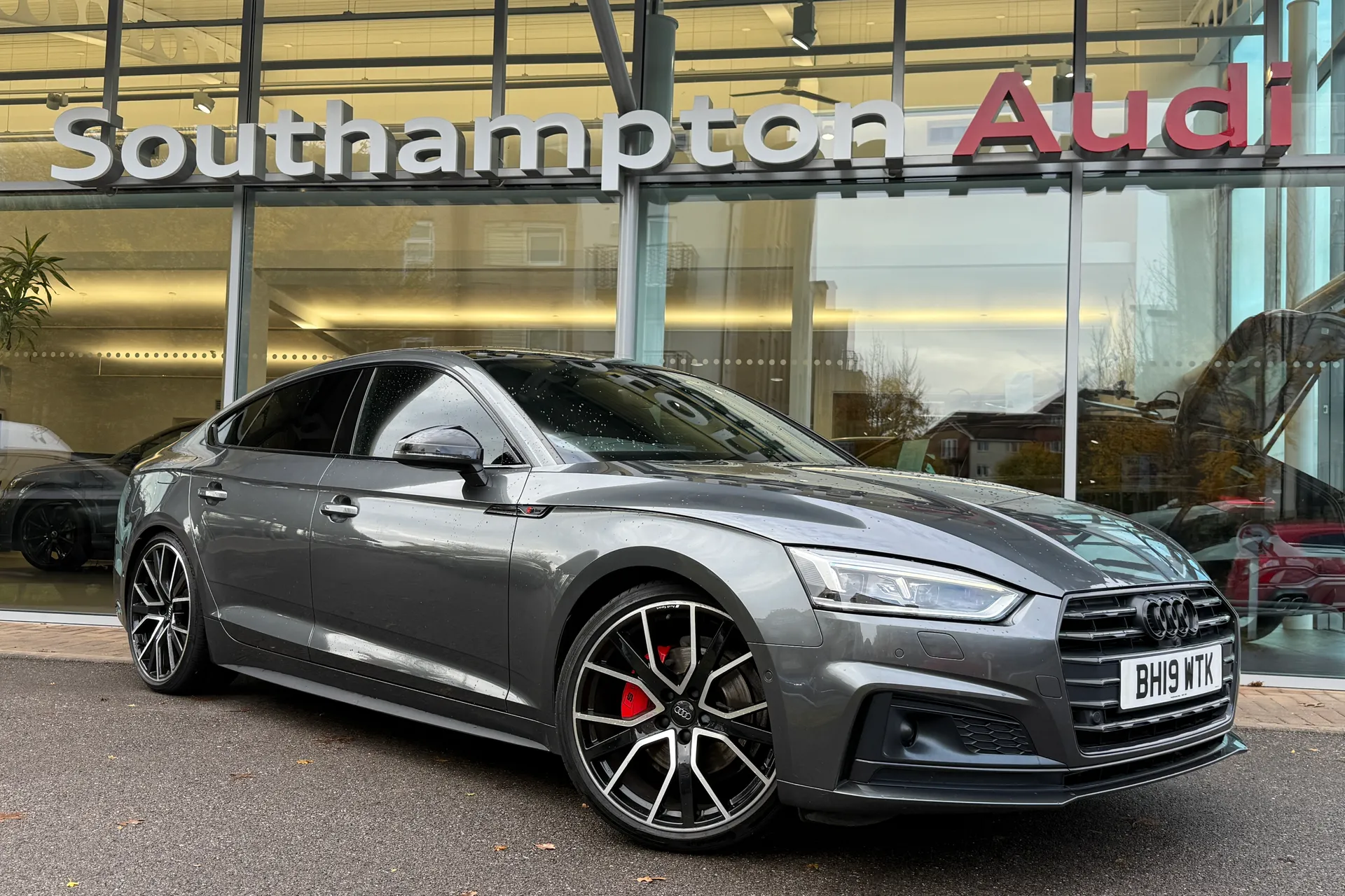 Audi A5 focused image