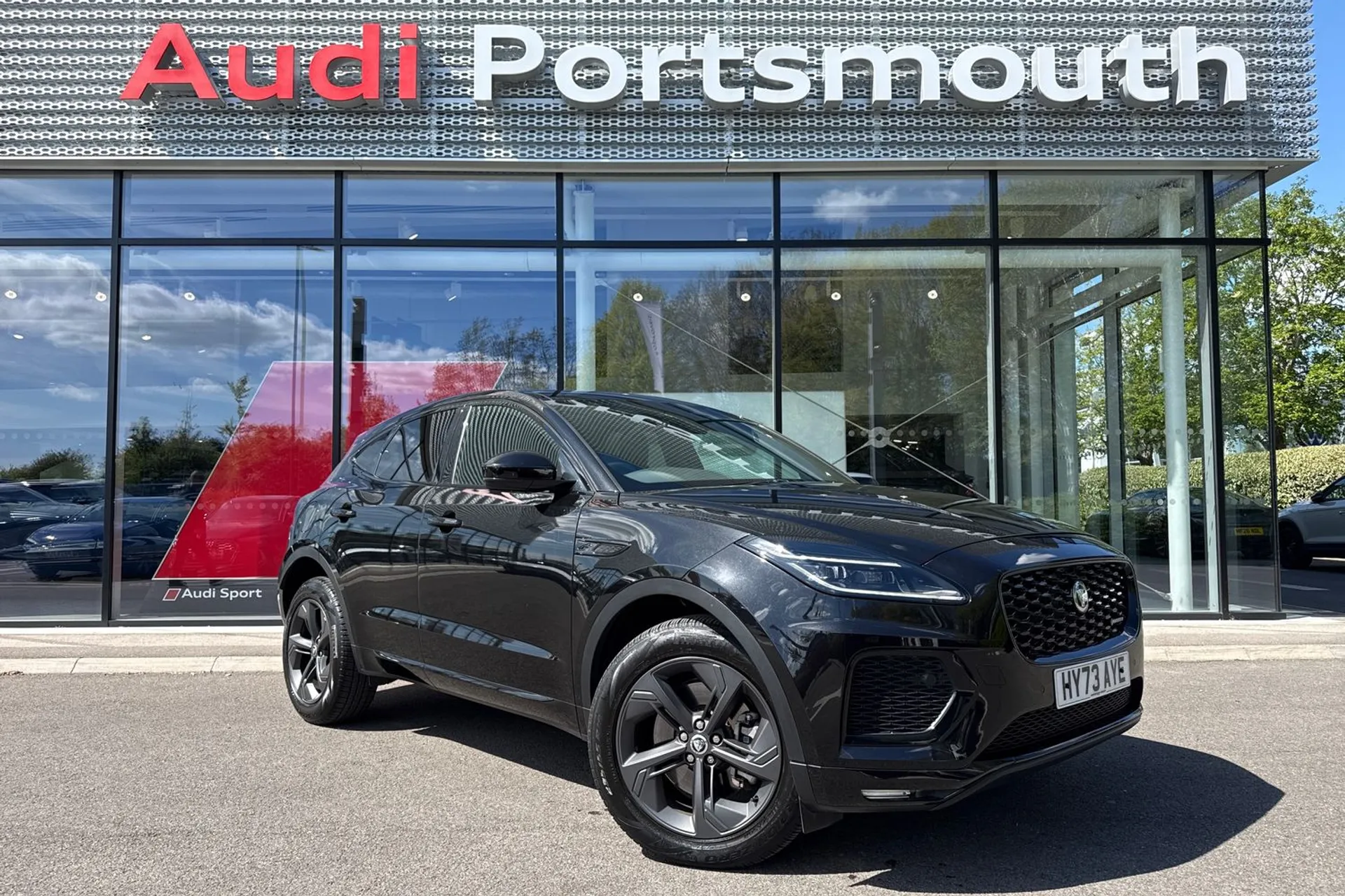 Jaguar E-PACE focused image