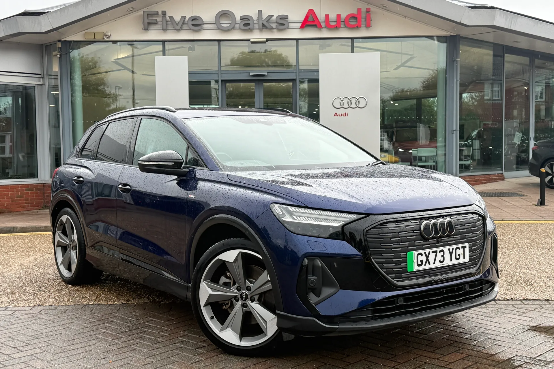 Audi Q4 focused image
