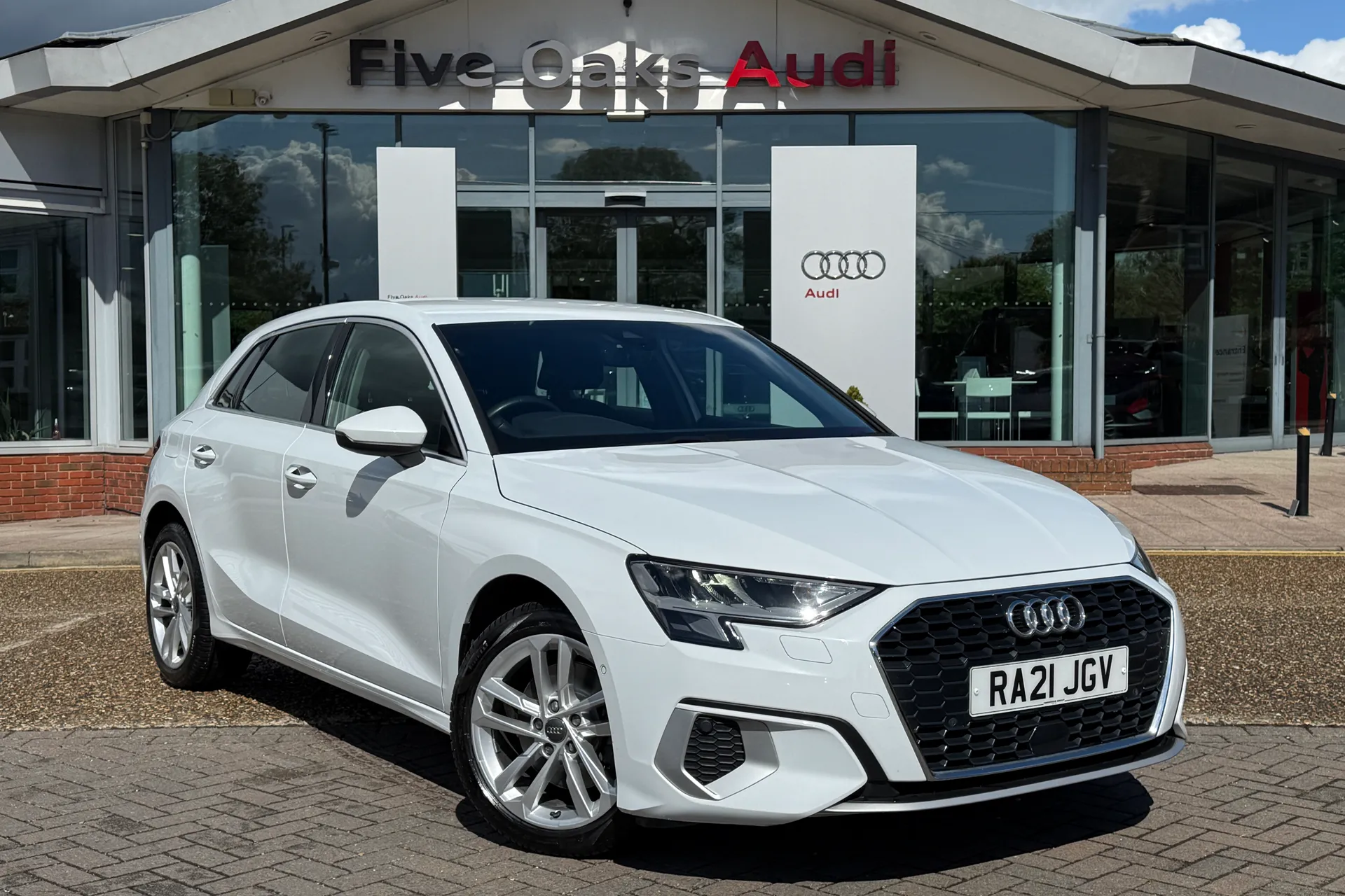Audi A3 focused image