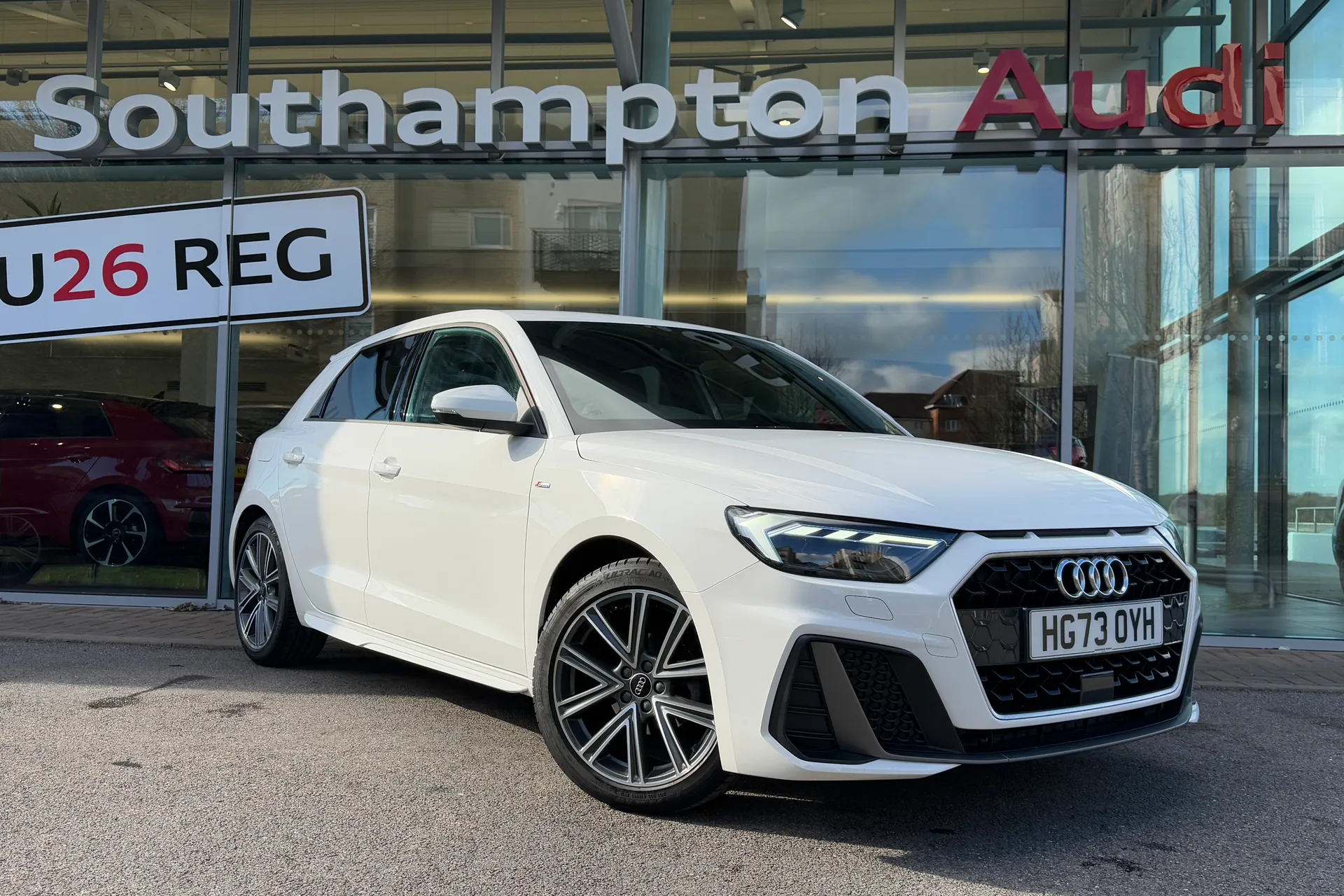 Audi A1 focused image