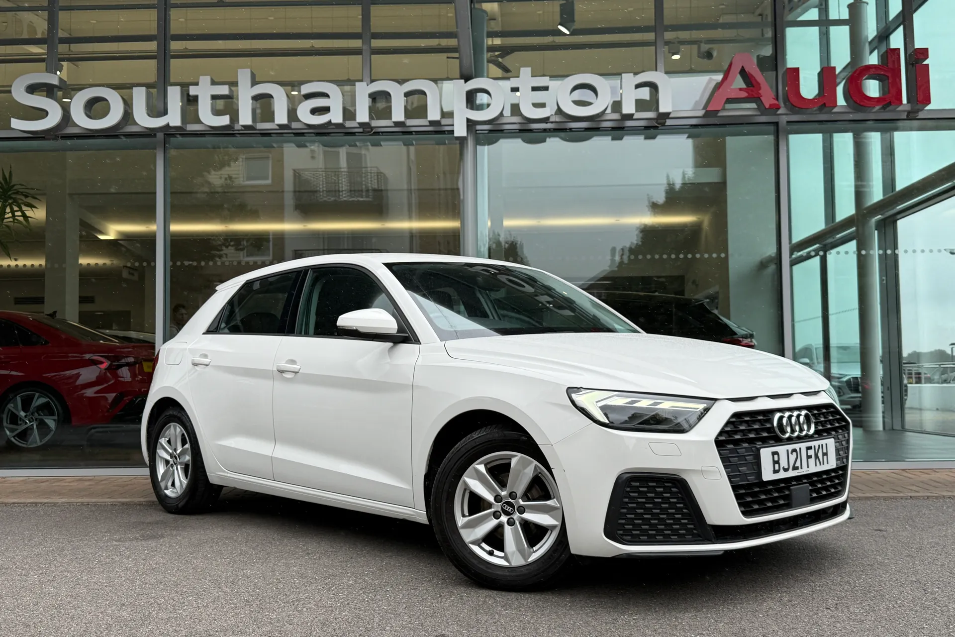 Audi A1 focused image