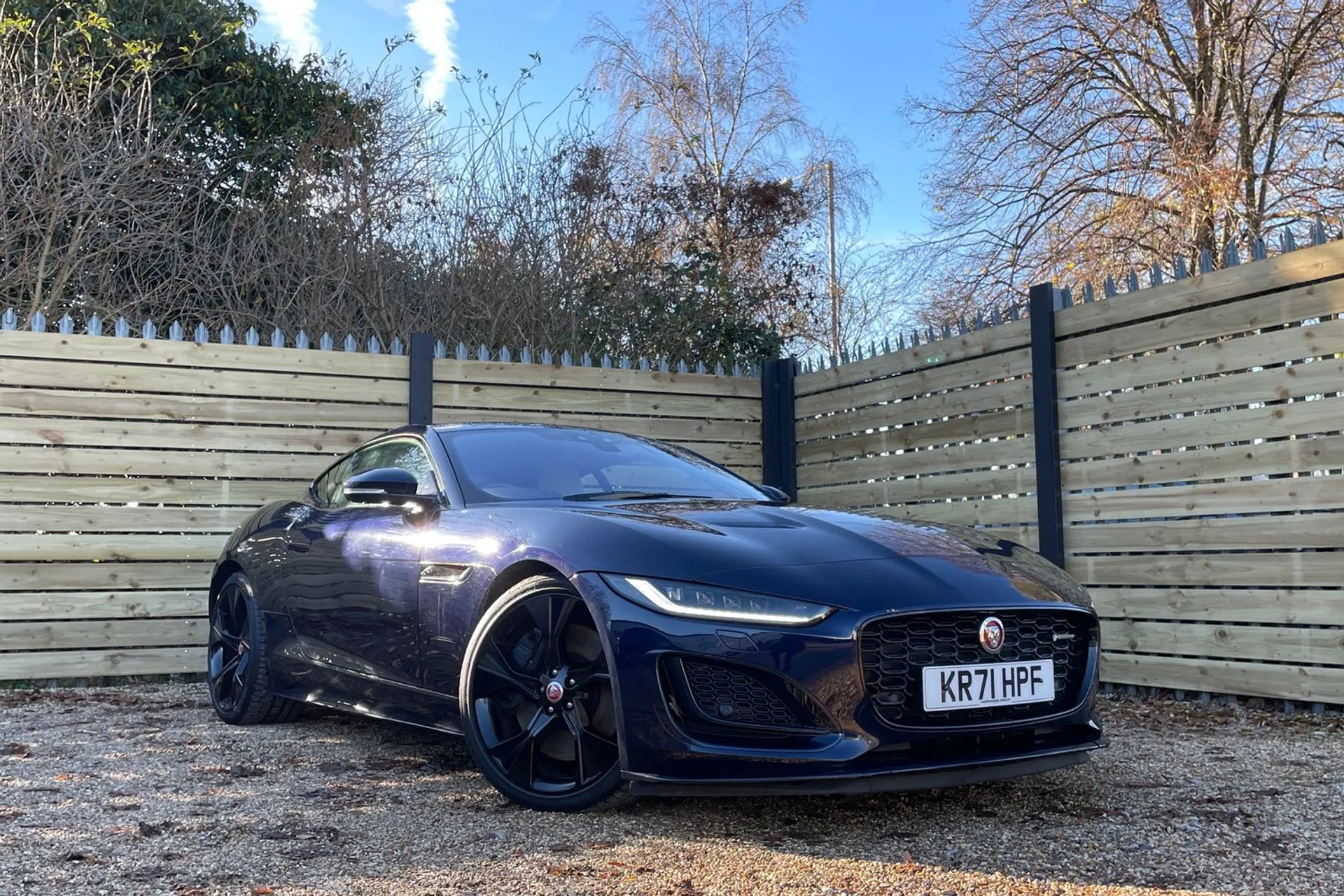 Jaguar F-TYPE focused image