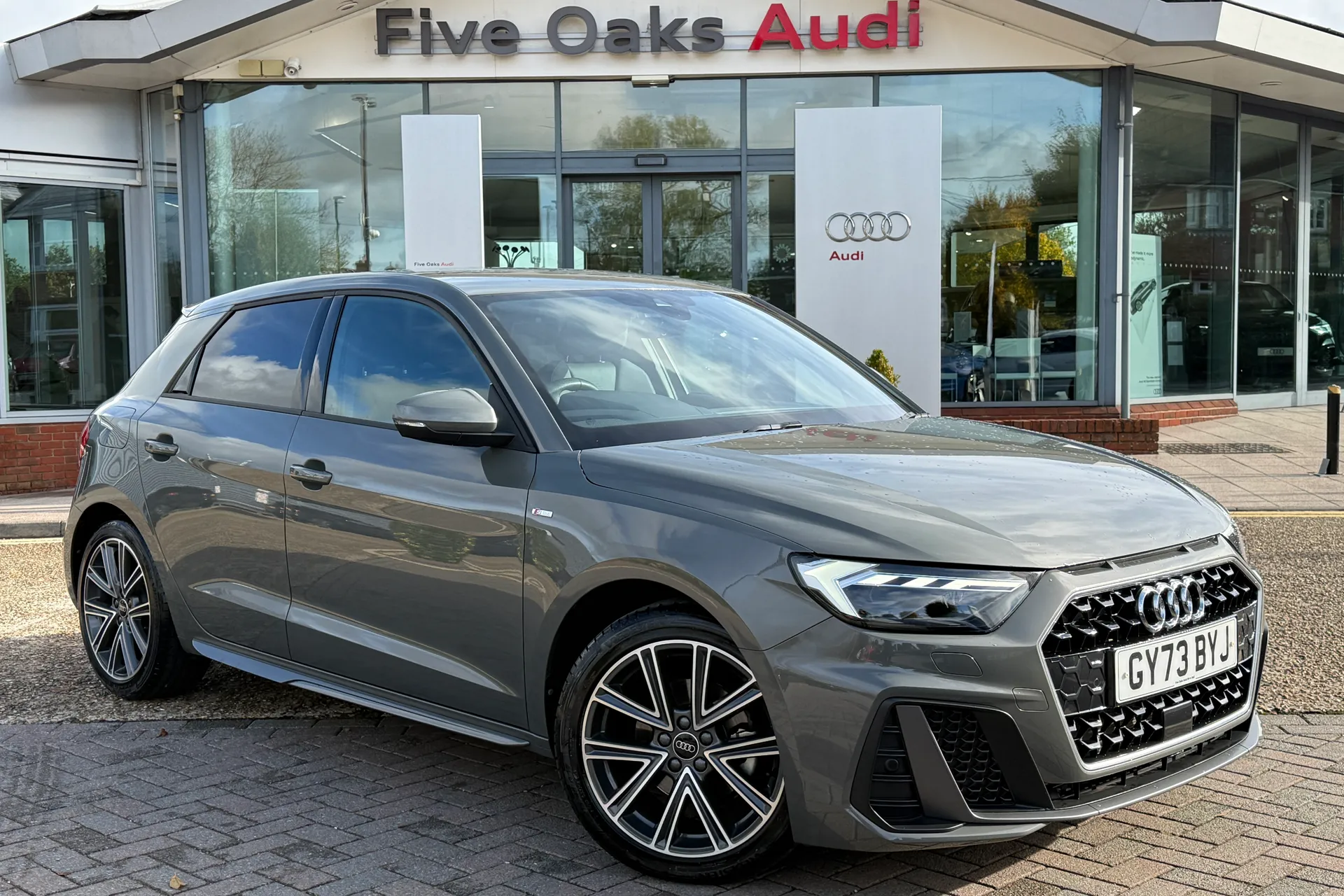 Audi A1 focused image