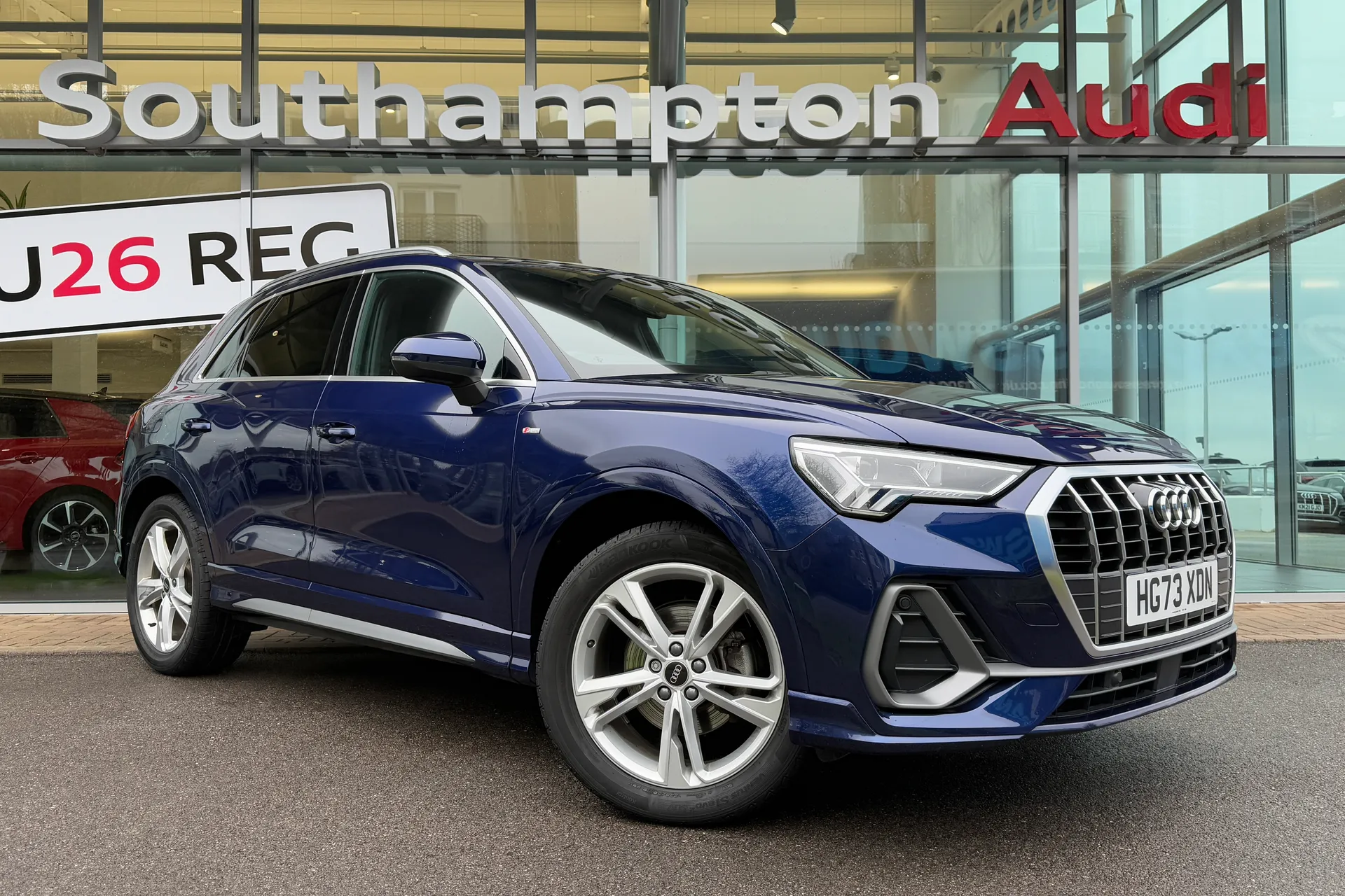 Audi Q3 focused image