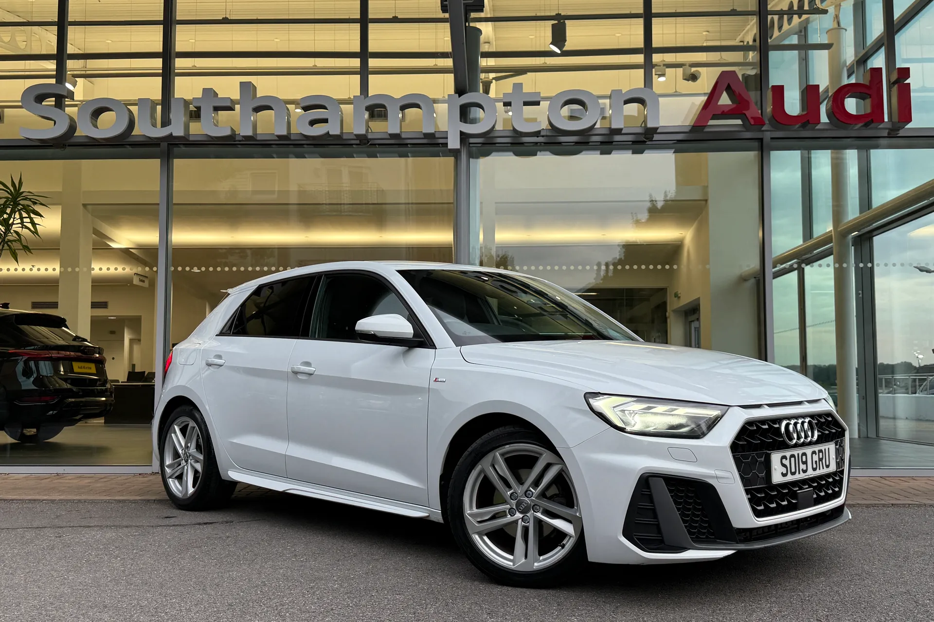 Audi A1 focused image