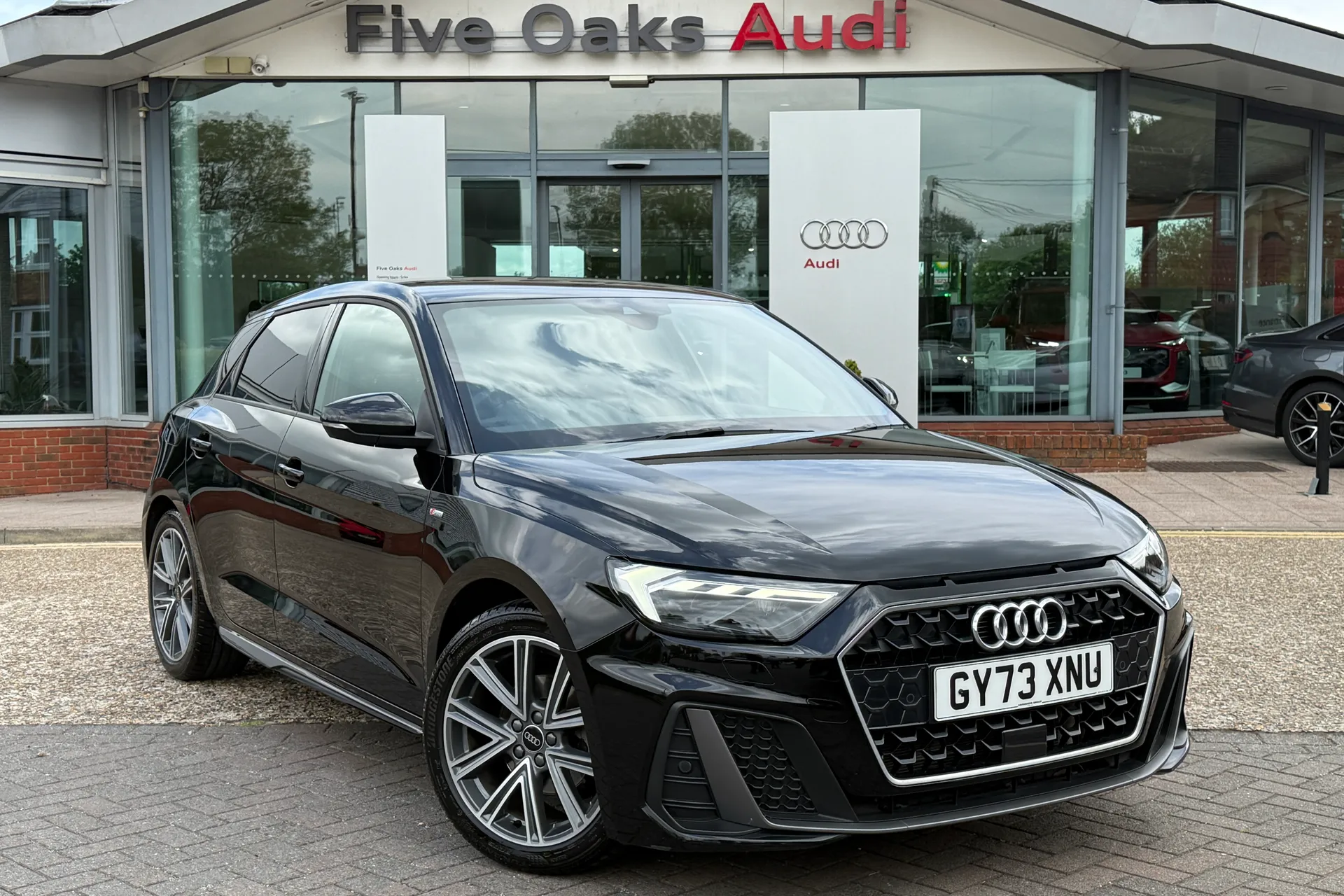 Audi A1 focused image