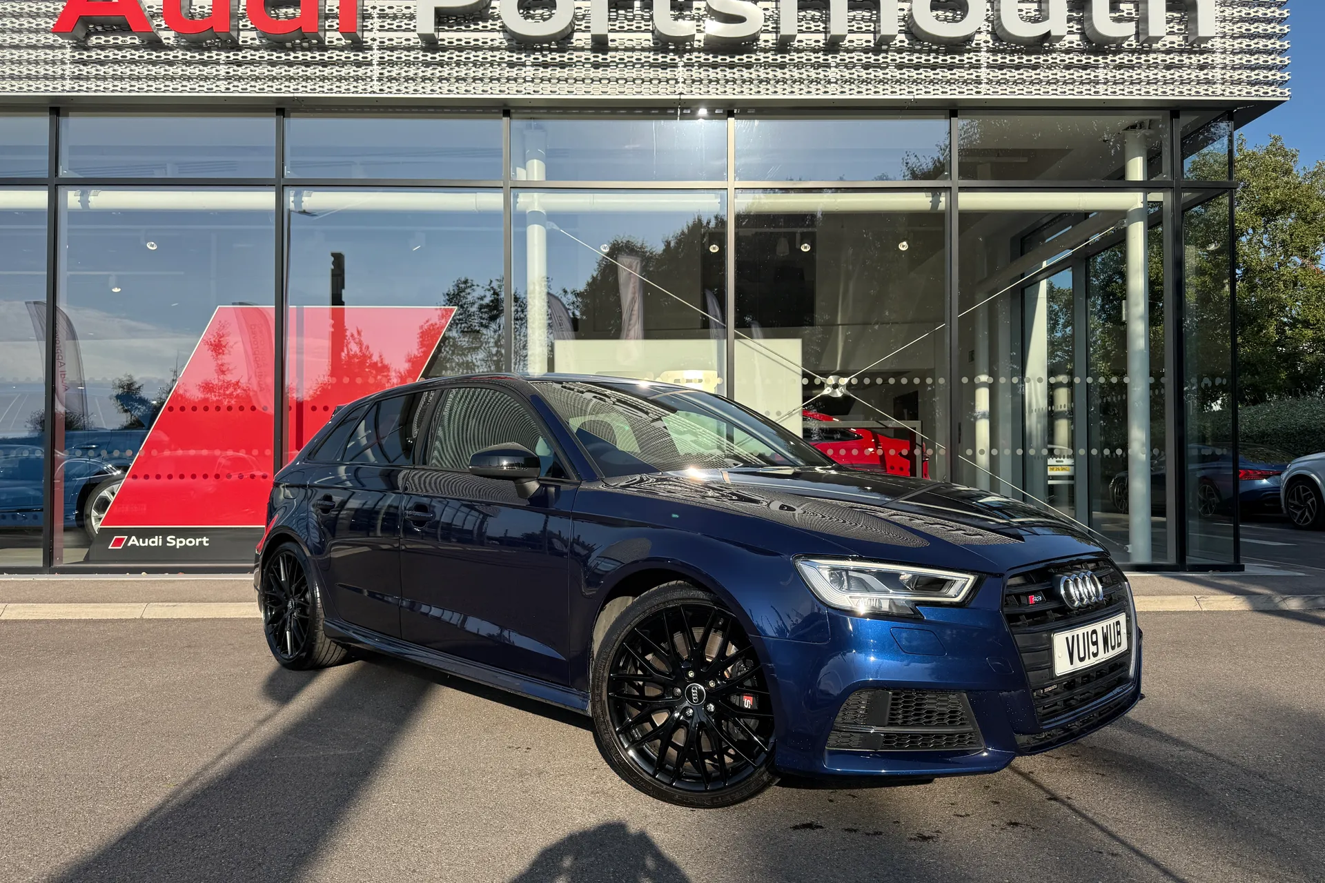 Audi A3 focused image