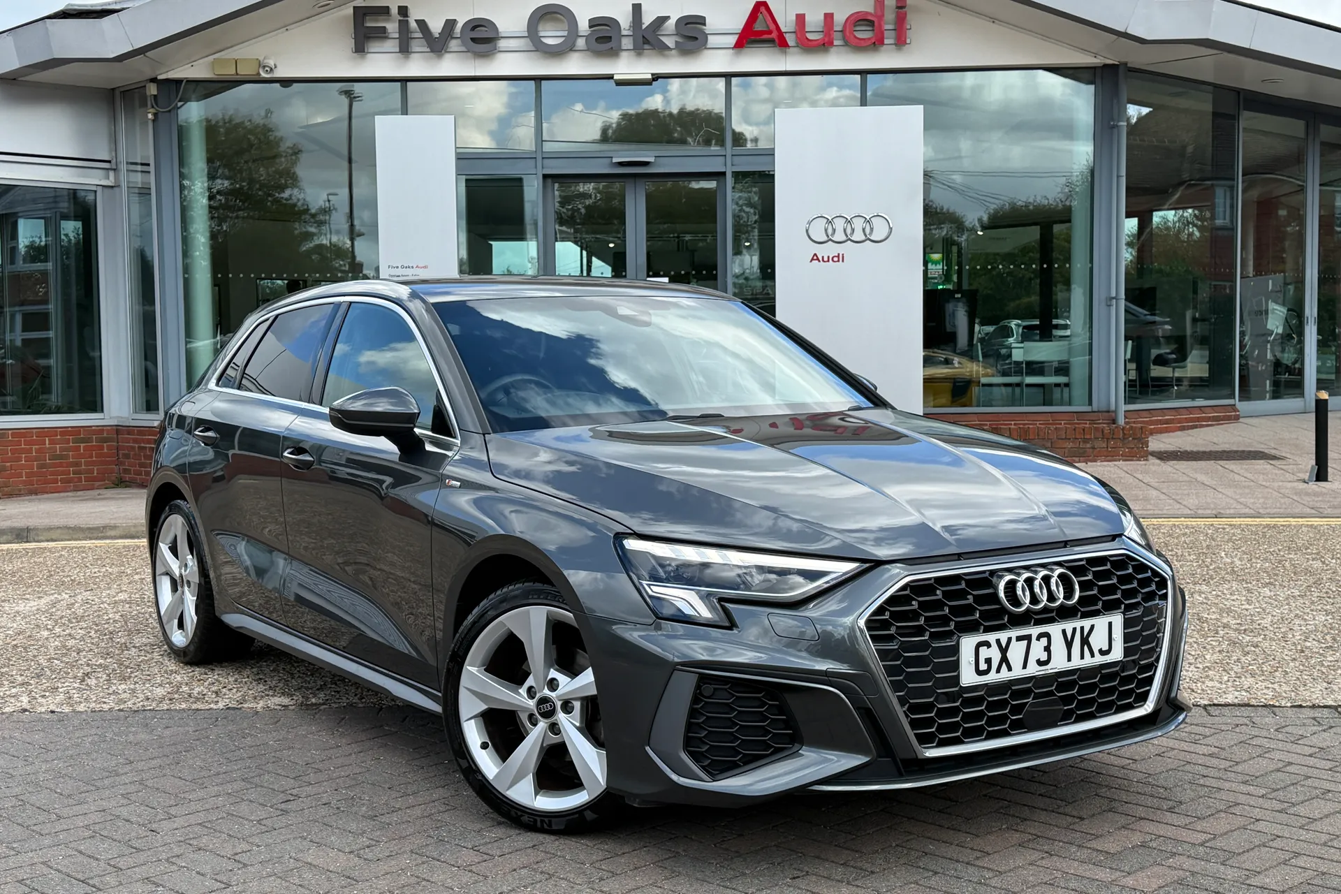 Audi A3 focused image