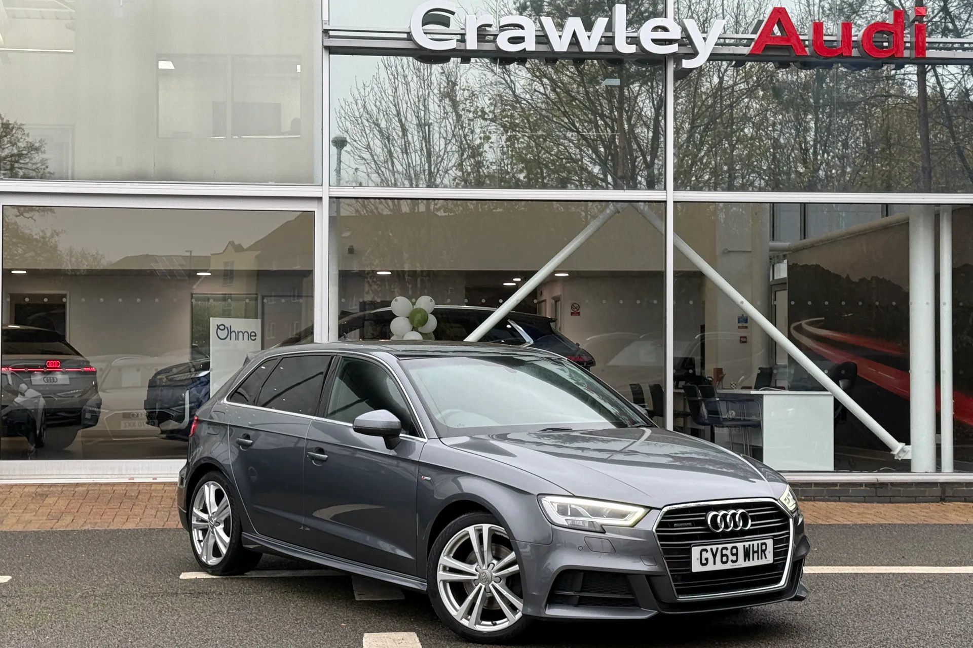 Audi A3 focused image