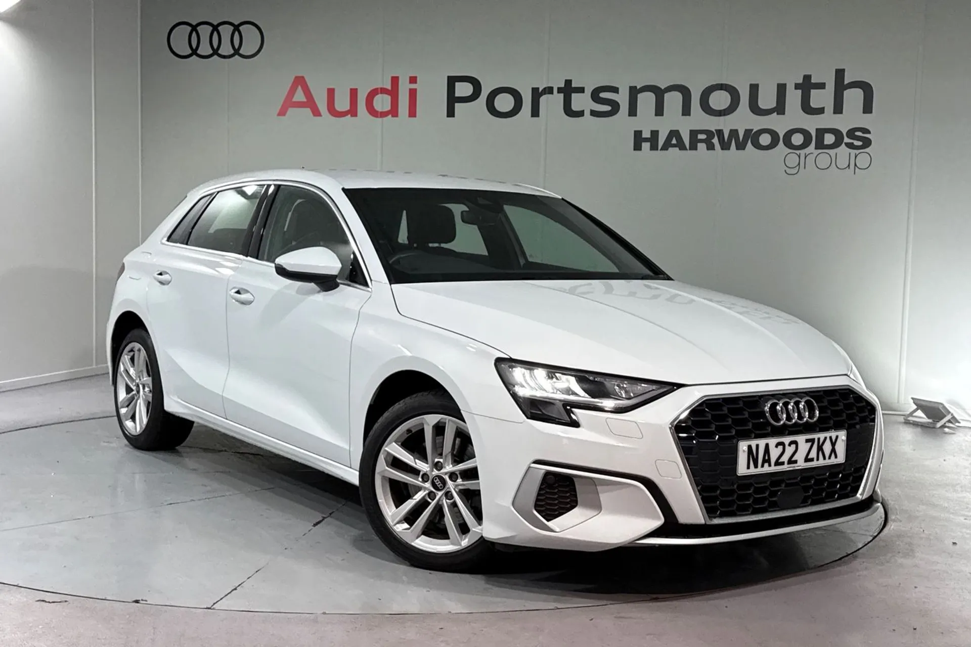 Audi A3 focused image