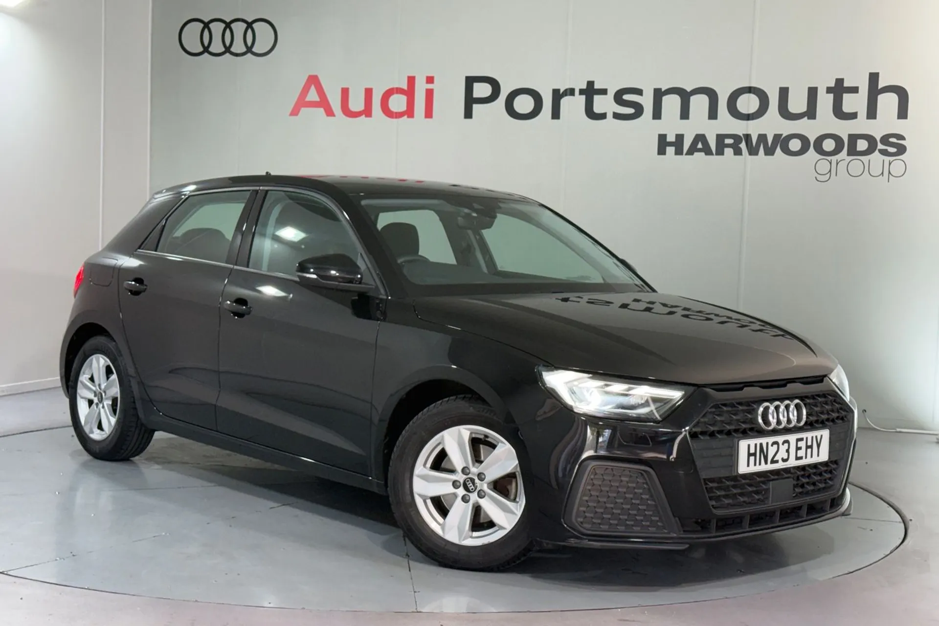 Audi A1 focused image