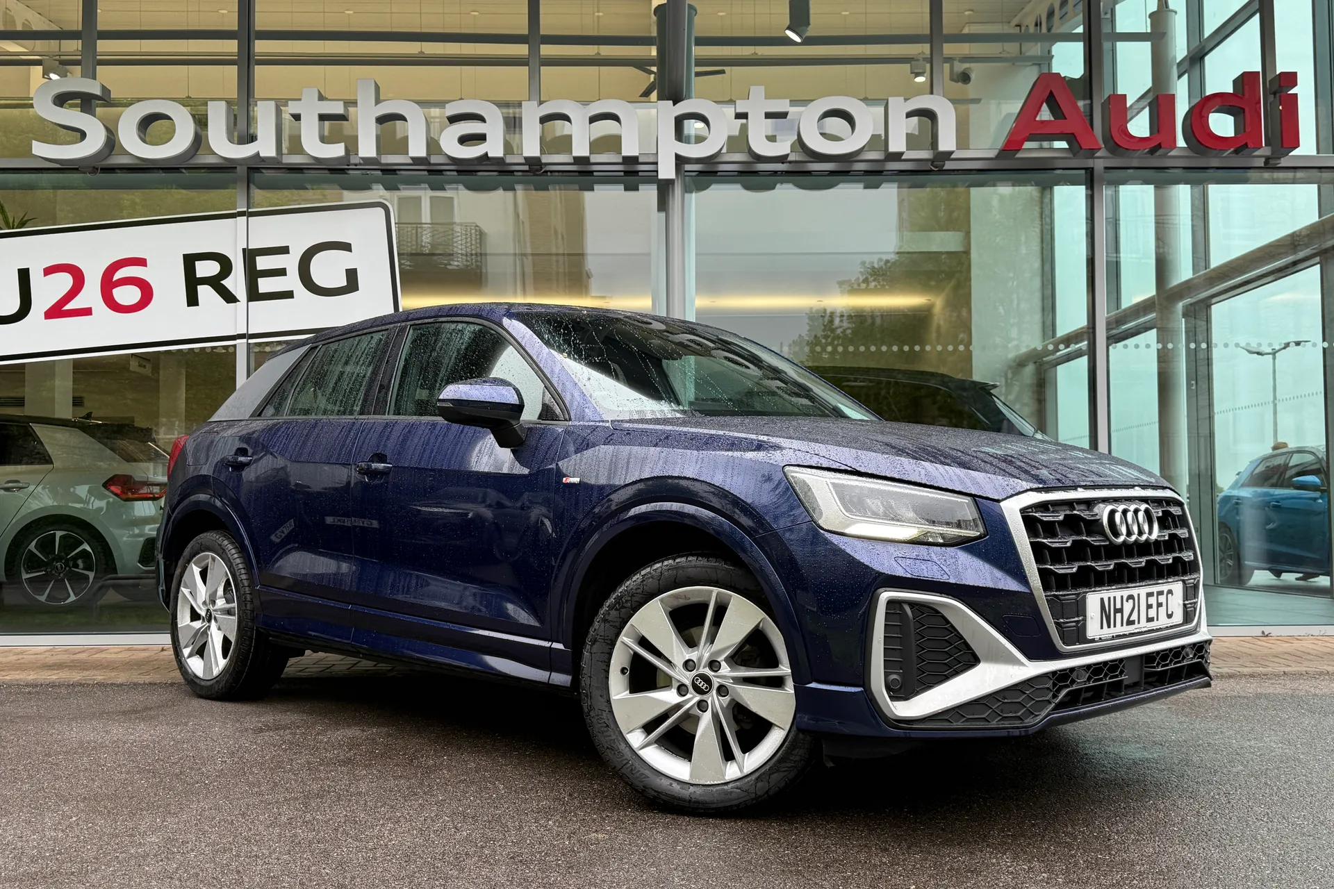 Audi Q2 focused image
