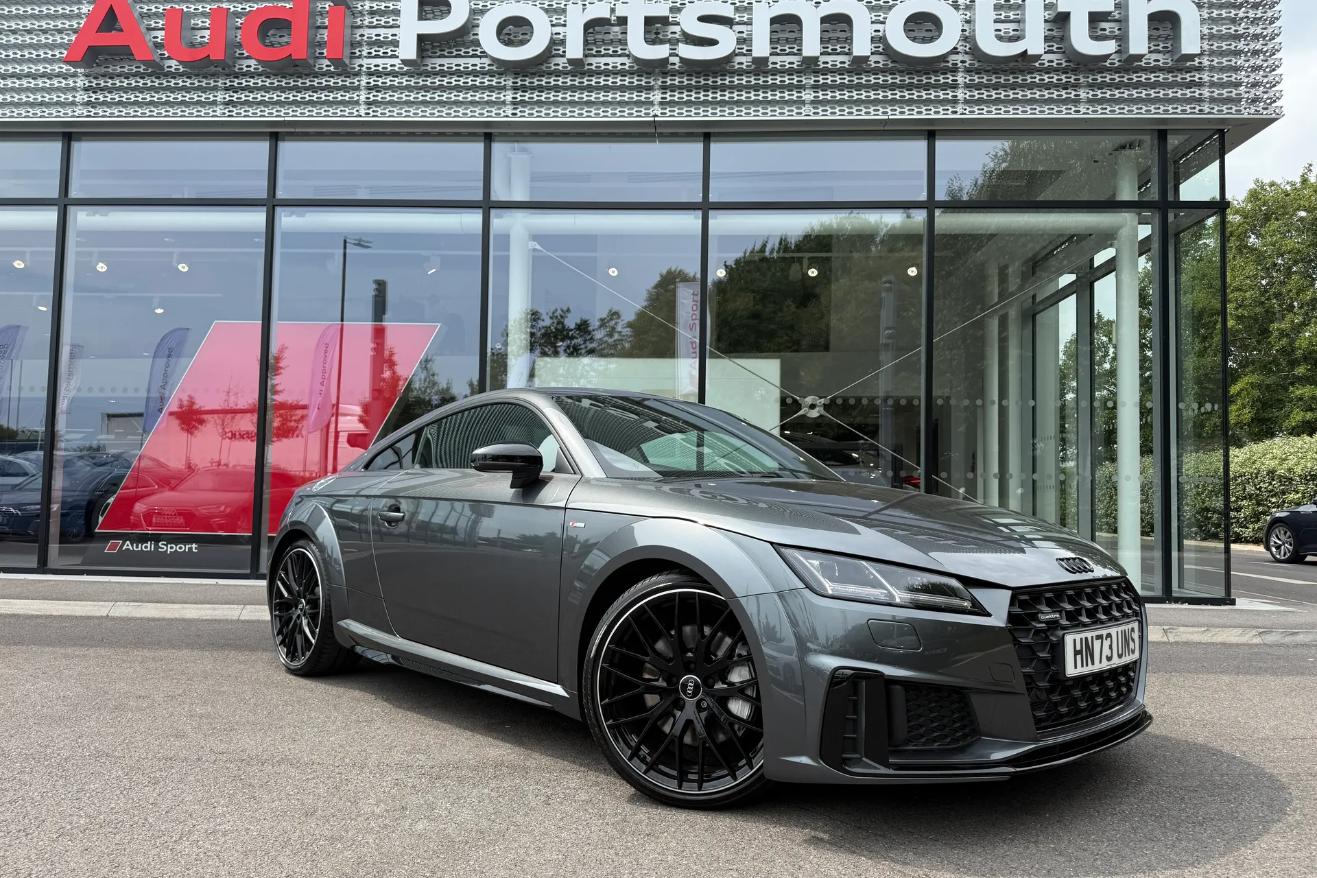 Audi TT focused image