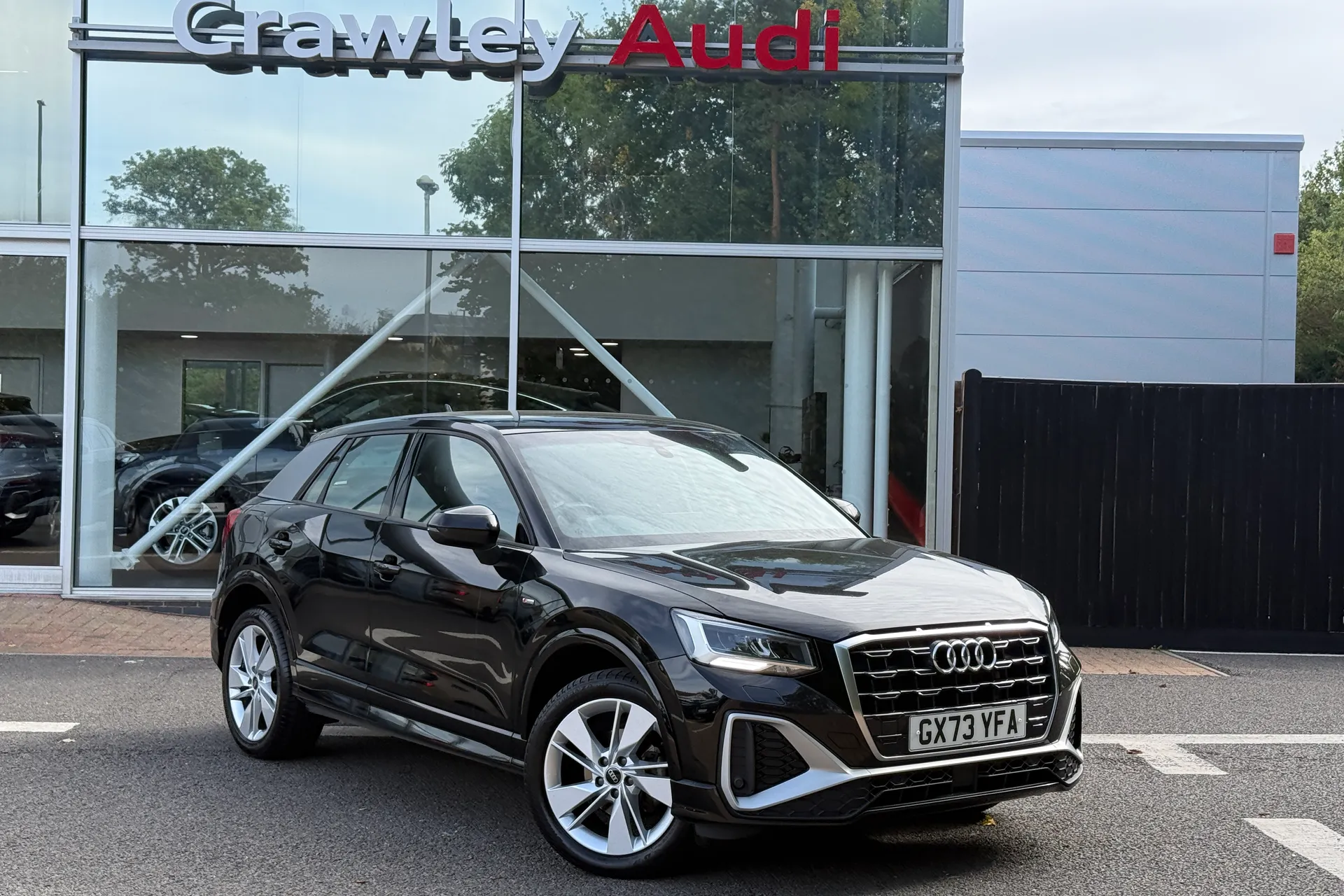 Audi Q2 focused image