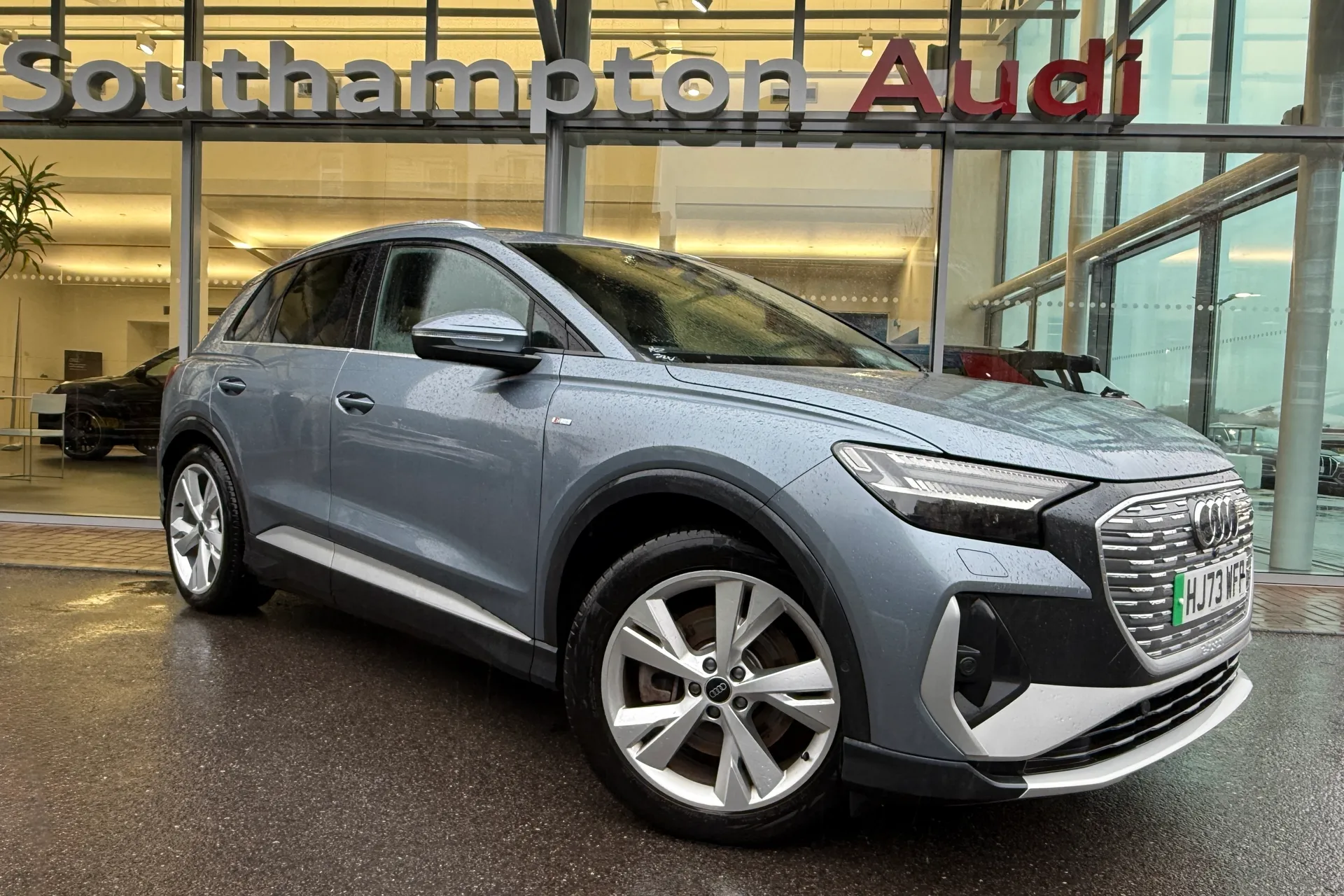 Audi Q4 focused image