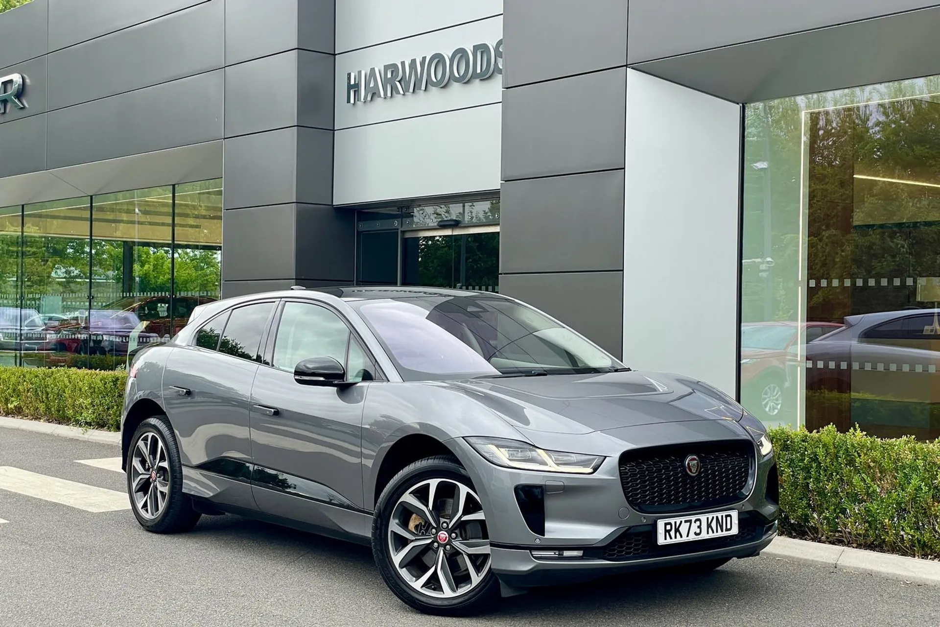 Jaguar I-PACE focused image