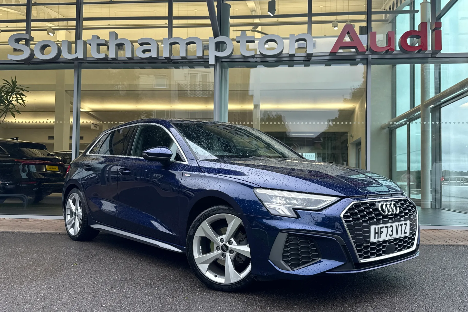 Audi A3 focused image