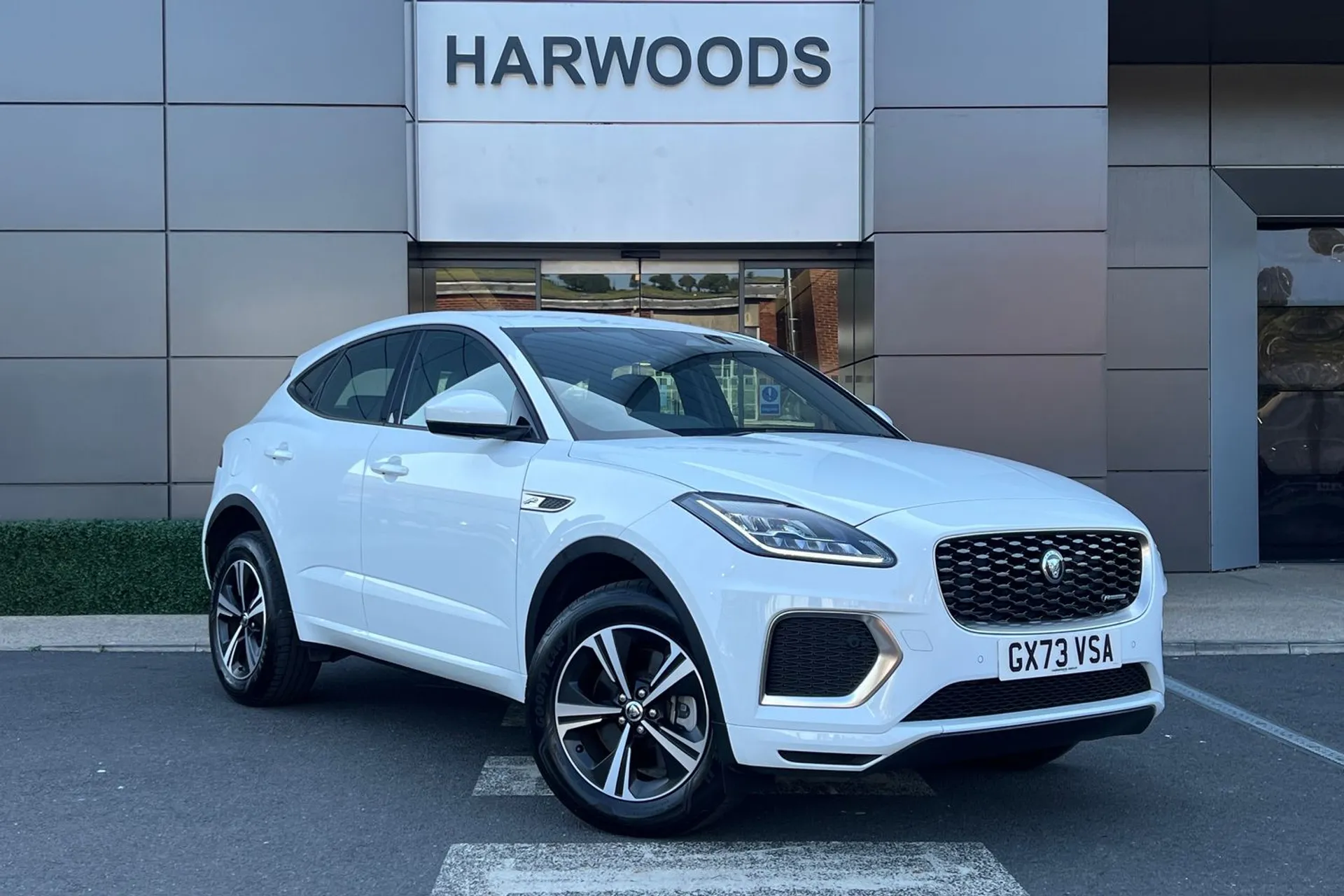 Jaguar E-PACE focused image