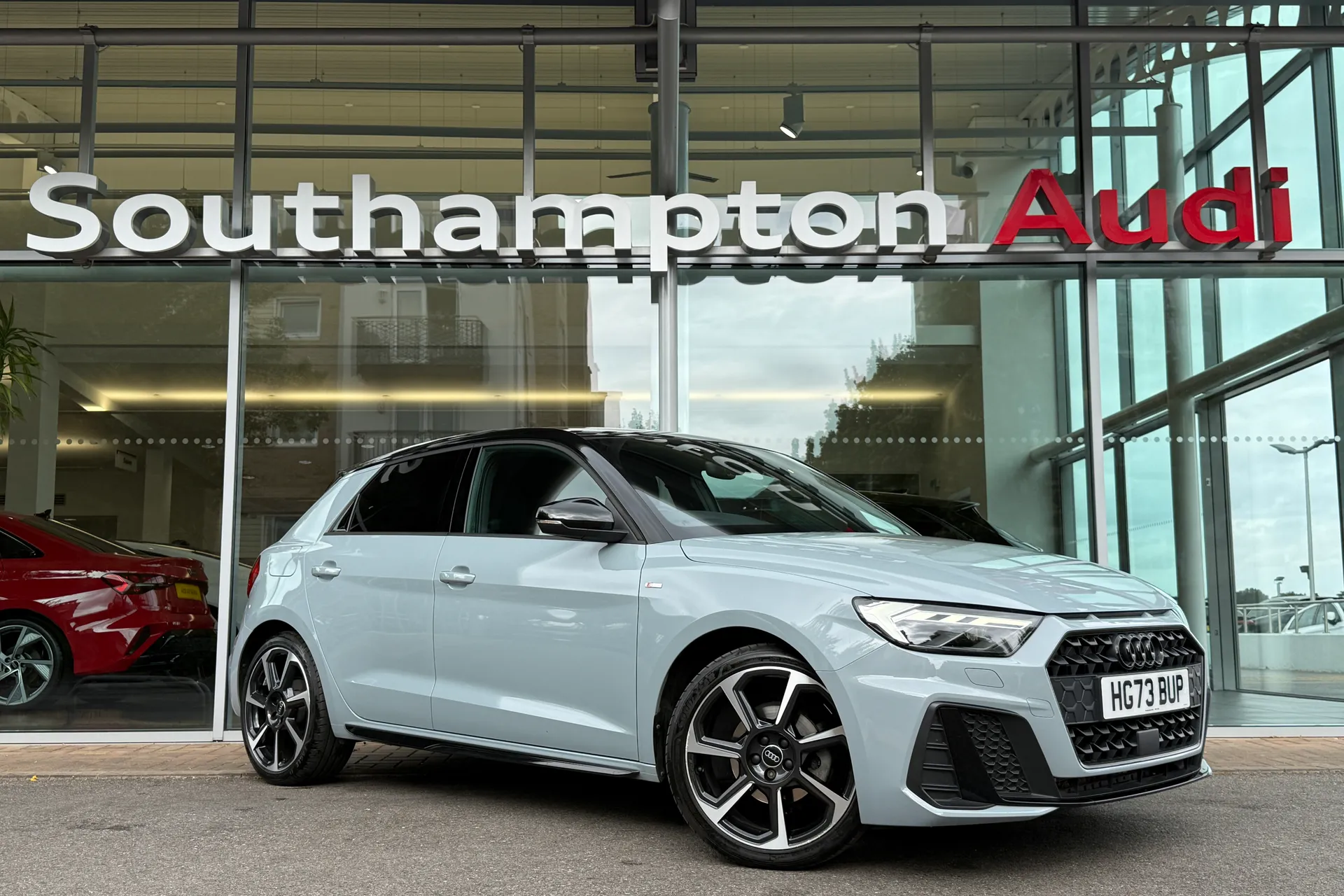 Audi A1 focused image