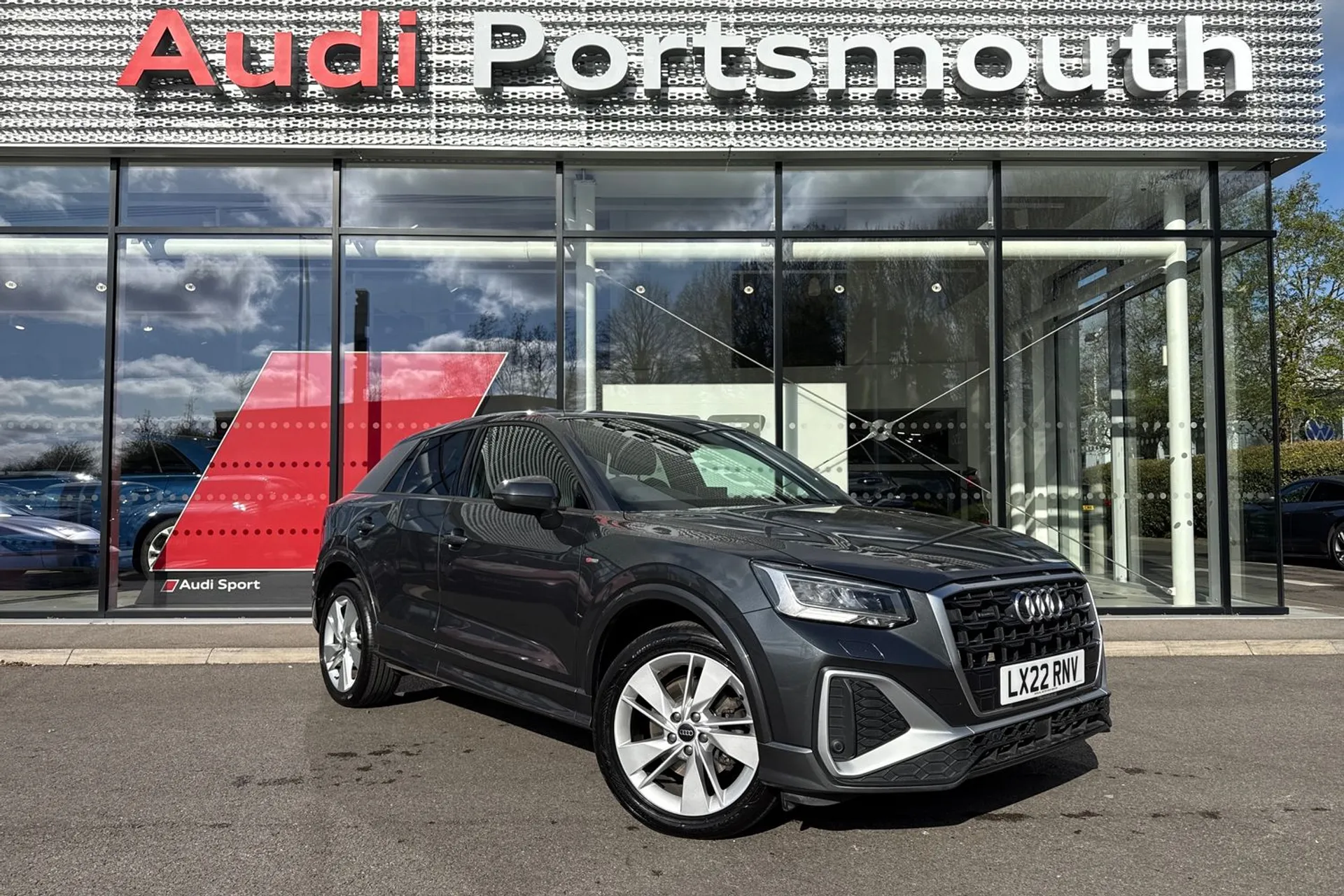 Audi Q2 focused image