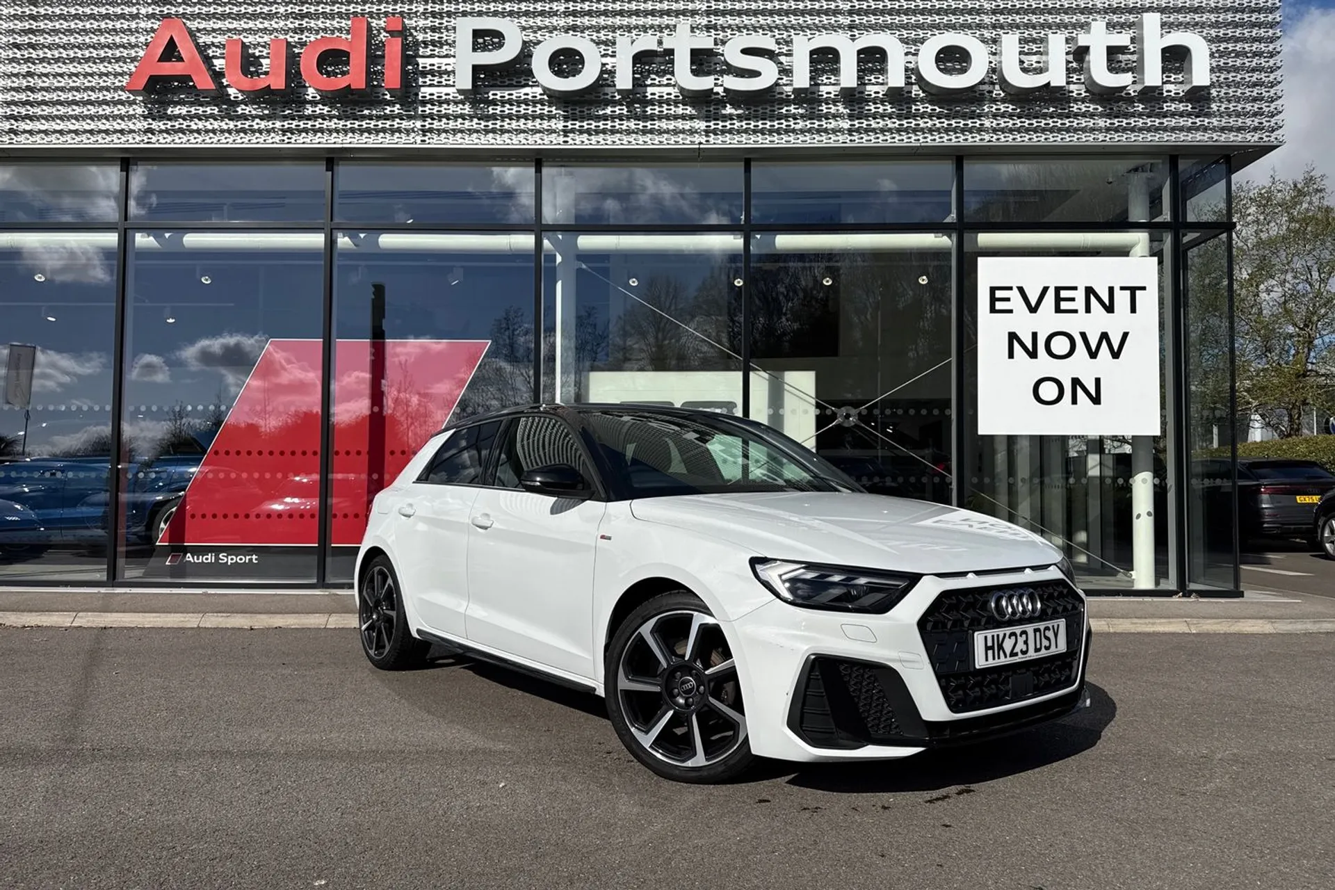 Audi A1 focused image