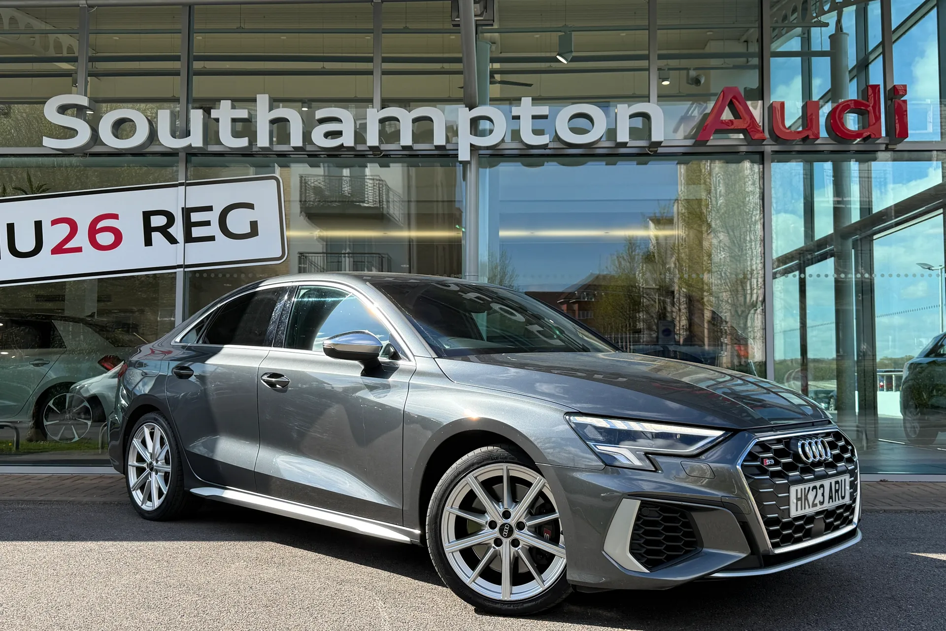 Audi A3 focused image