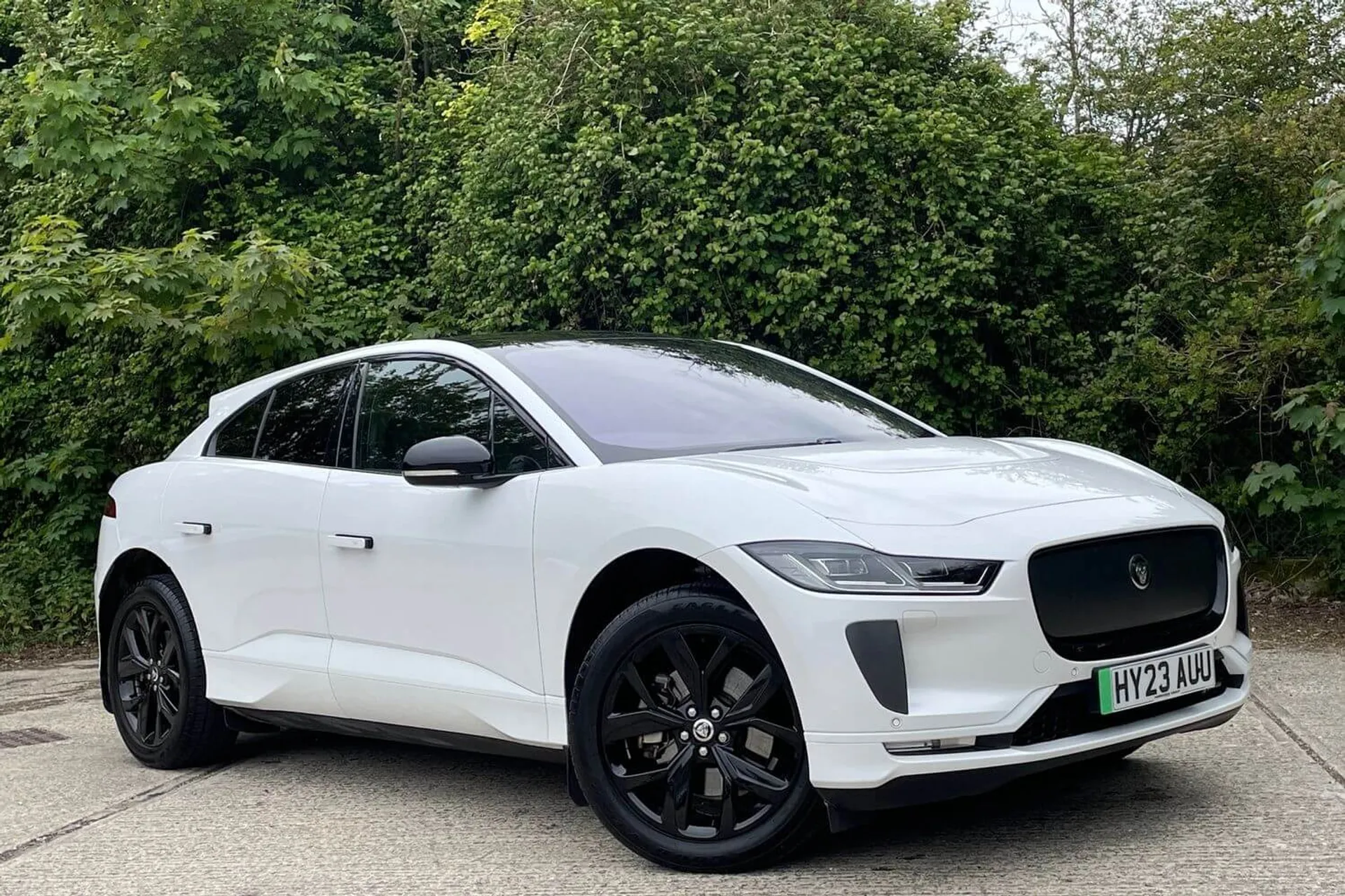 Jaguar I-PACE focused image