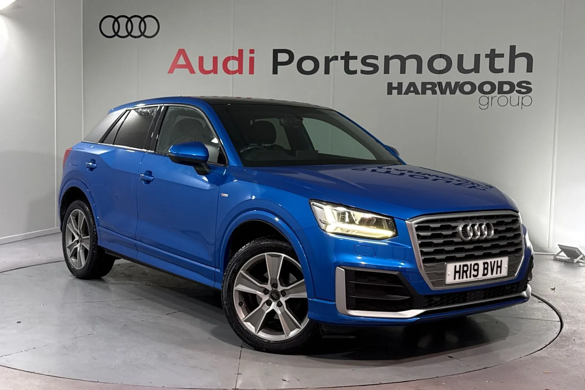 Audi Q2 focused image