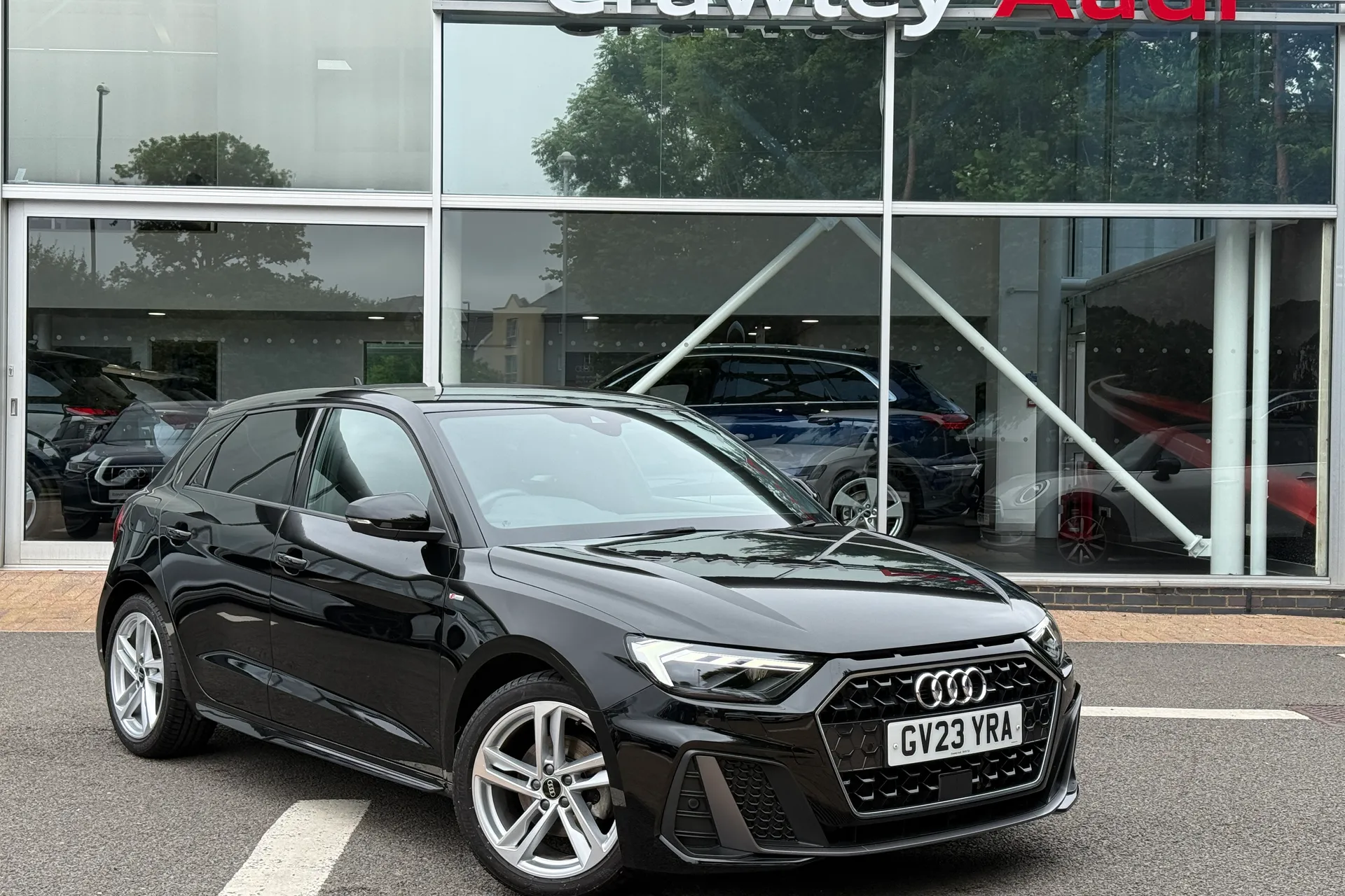Audi A1 focused image
