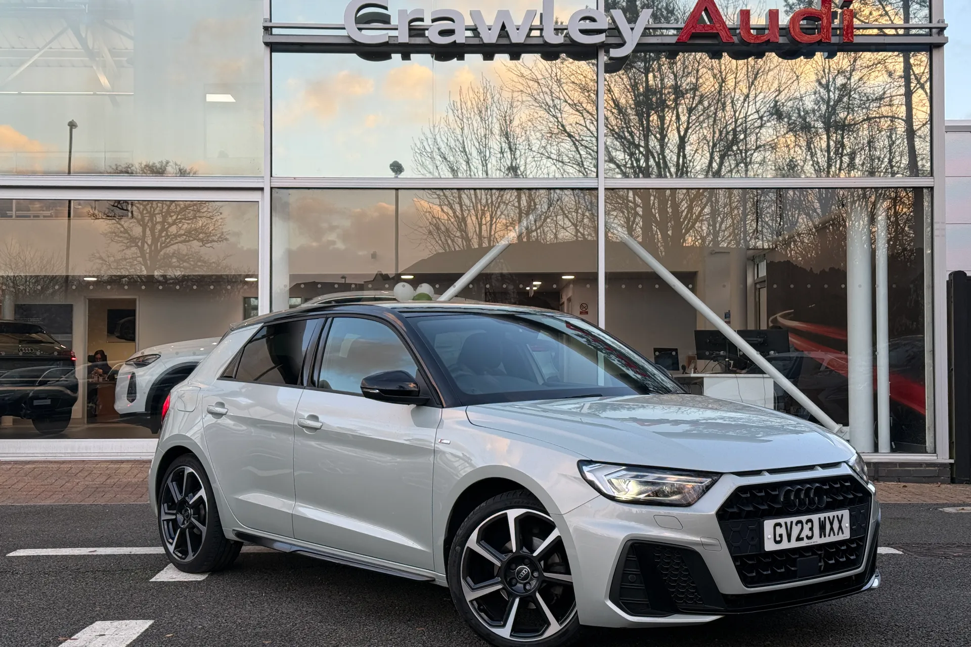 Audi A1 focused image