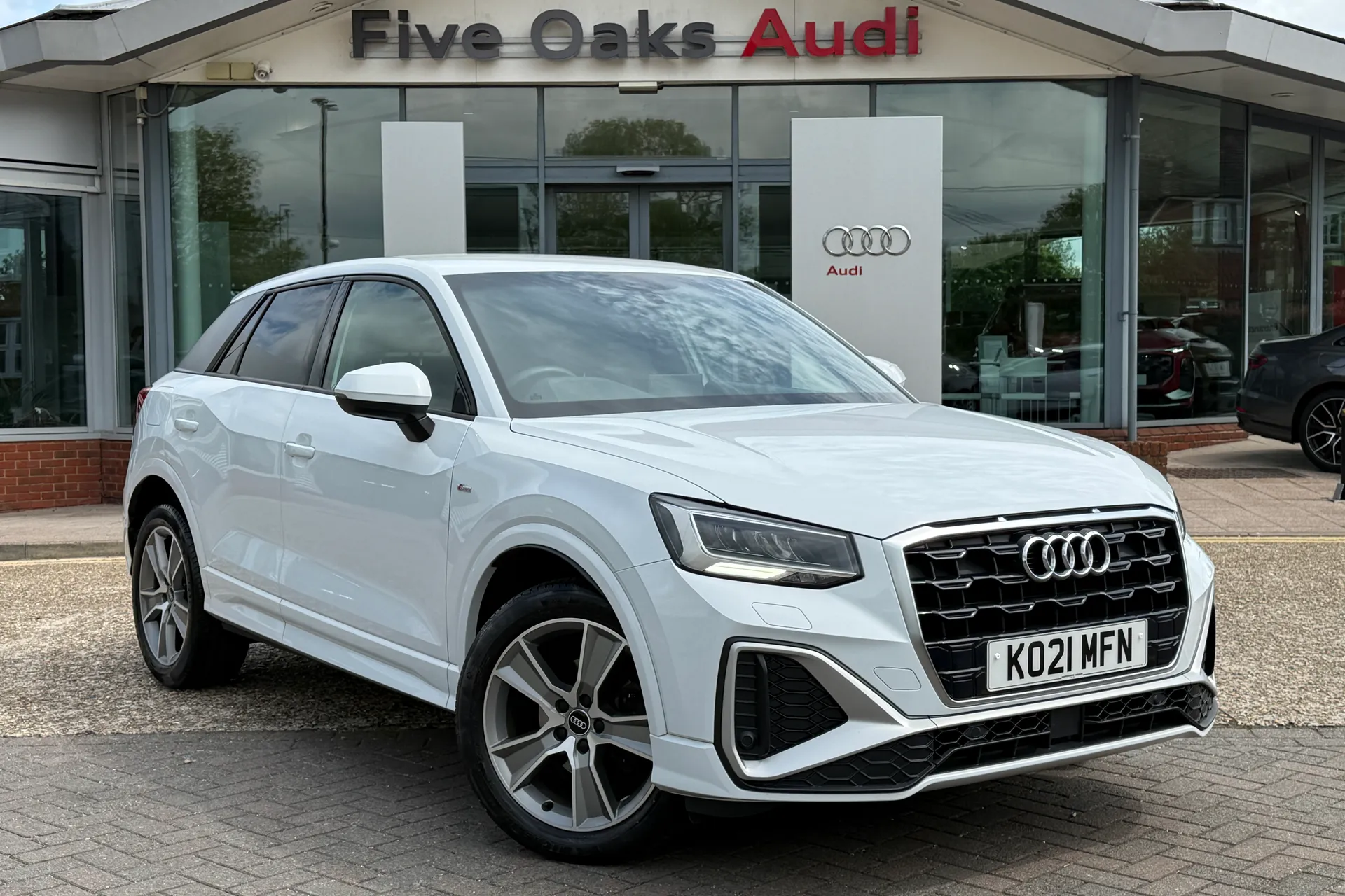 Audi Q2 focused image
