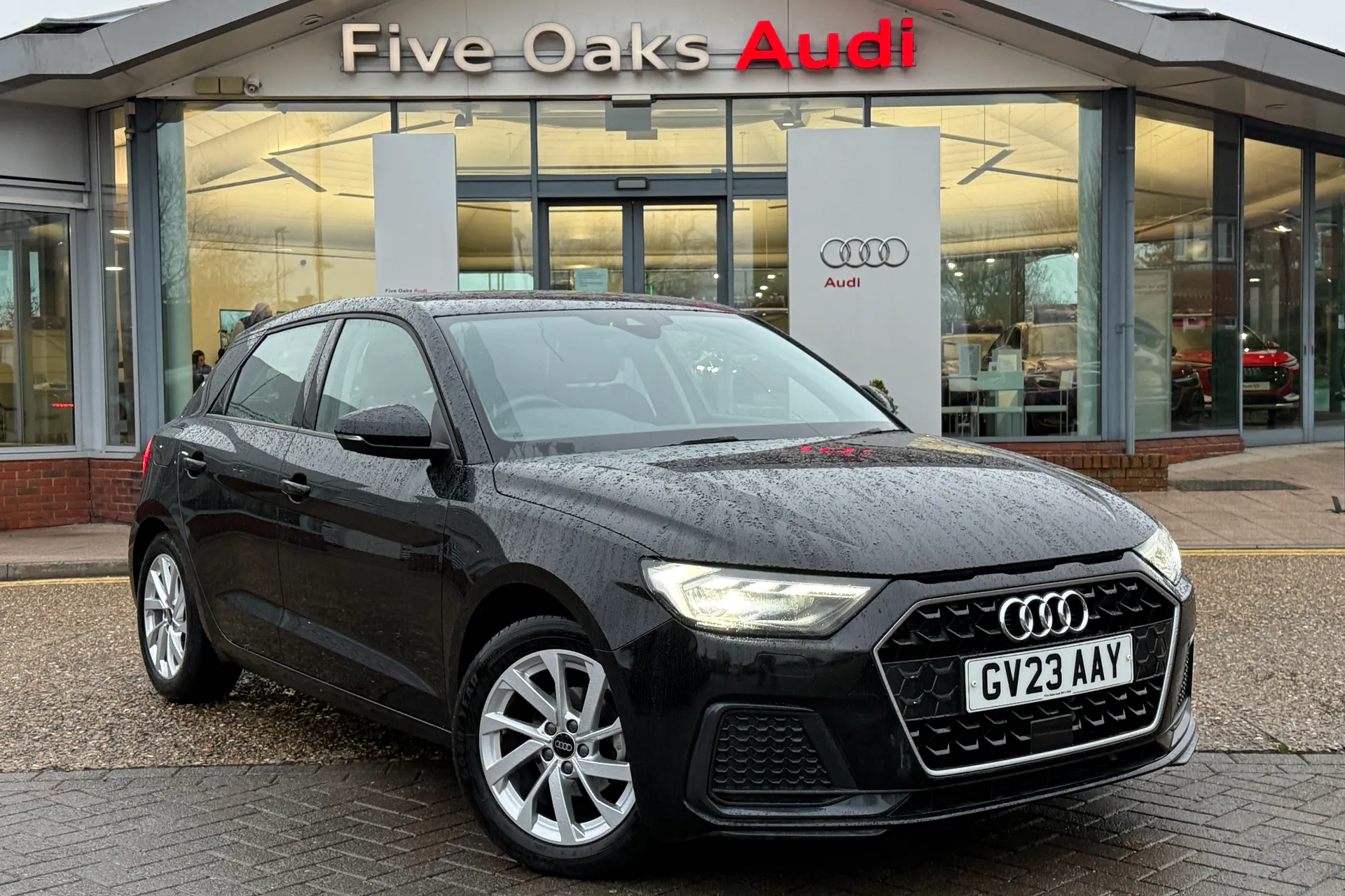 Audi A1 focused image