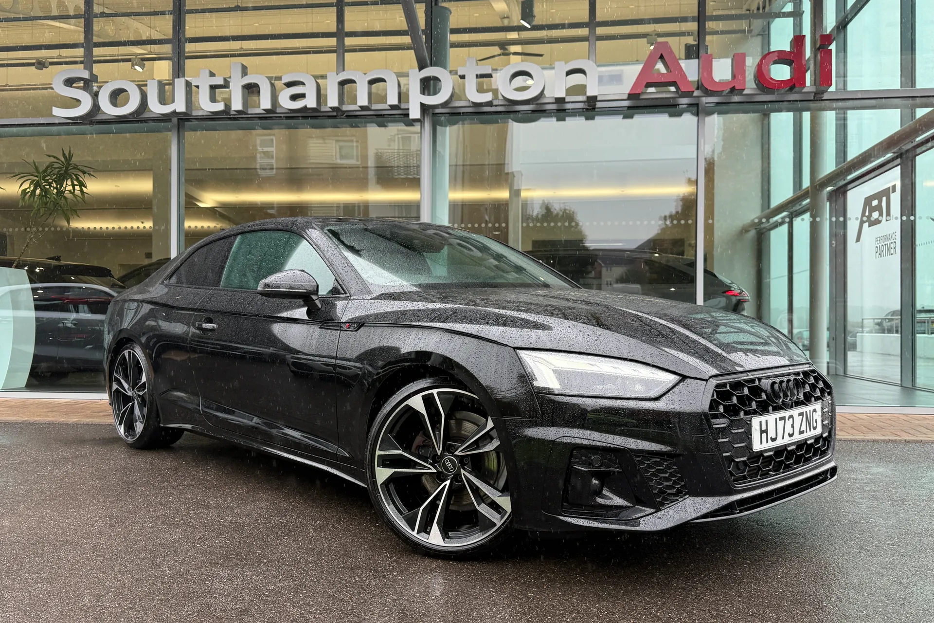 Audi A5 focused image