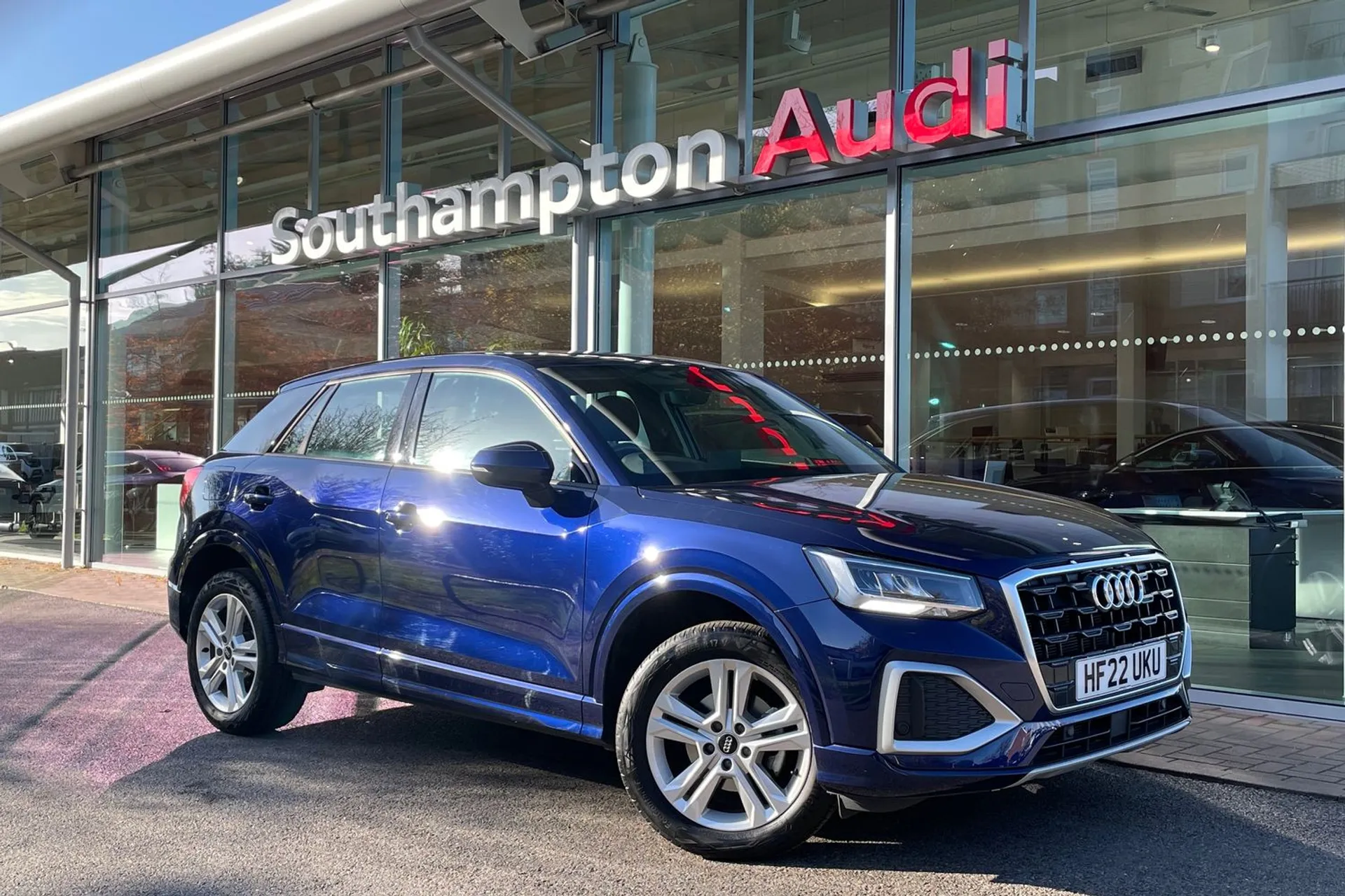 Audi Q2 focused image