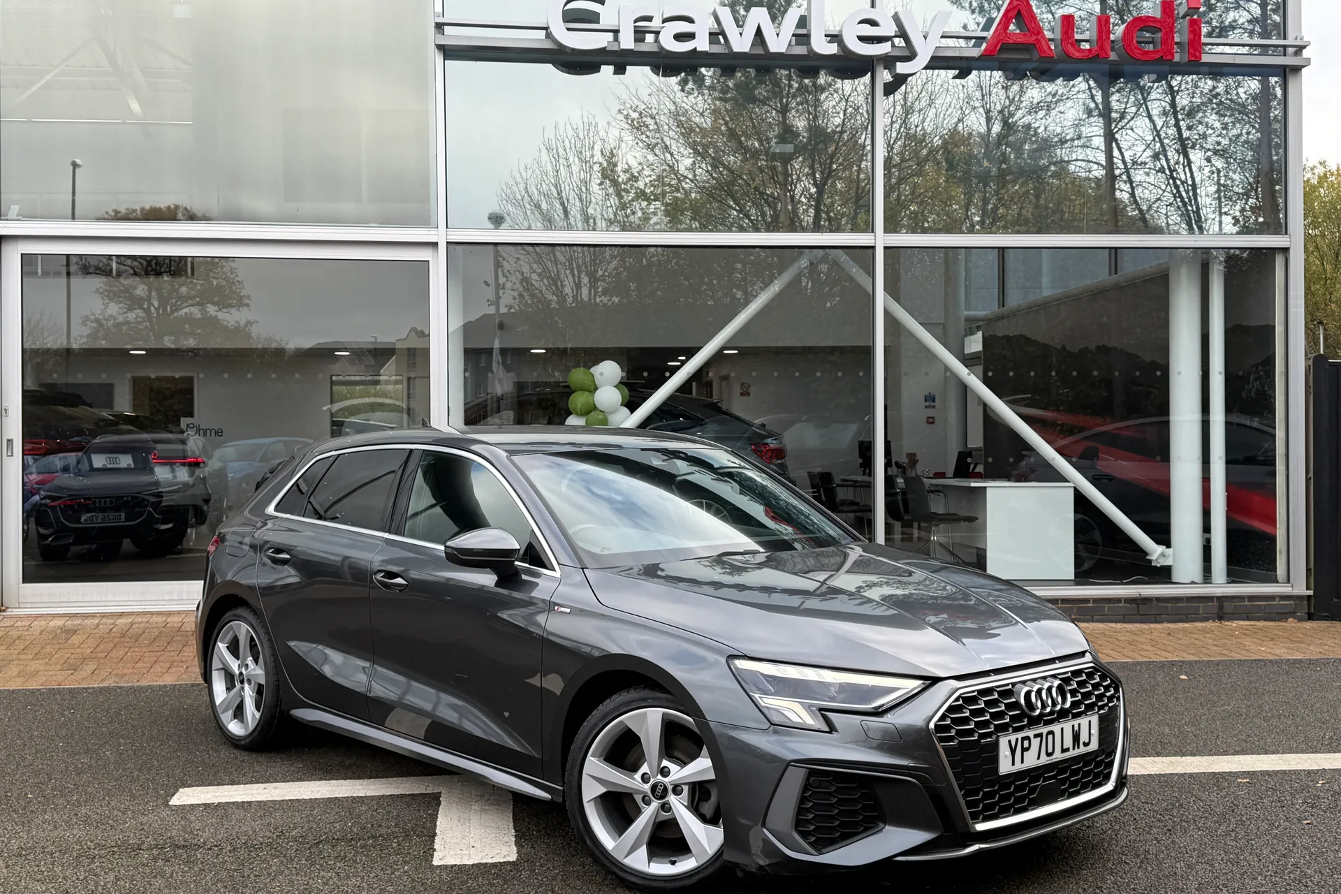 Audi A3 focused image