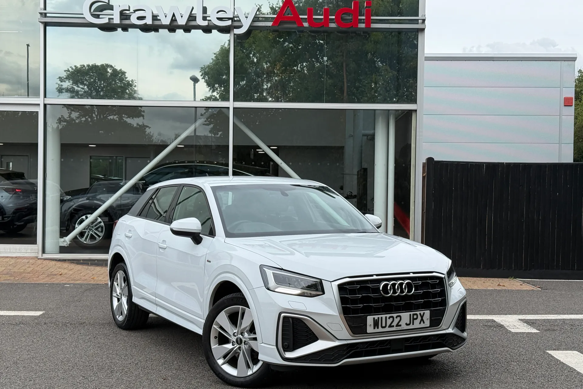 Audi Q2 focused image
