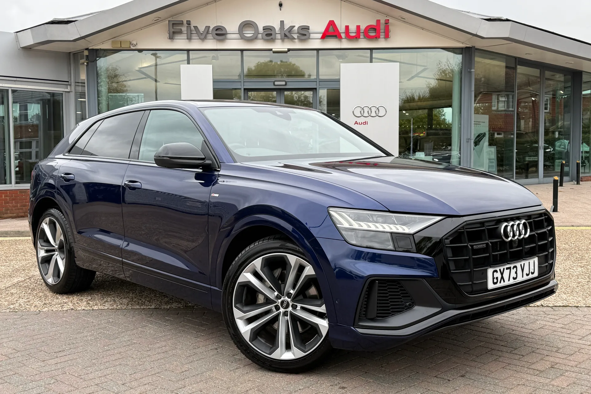 Audi Q8 focused image