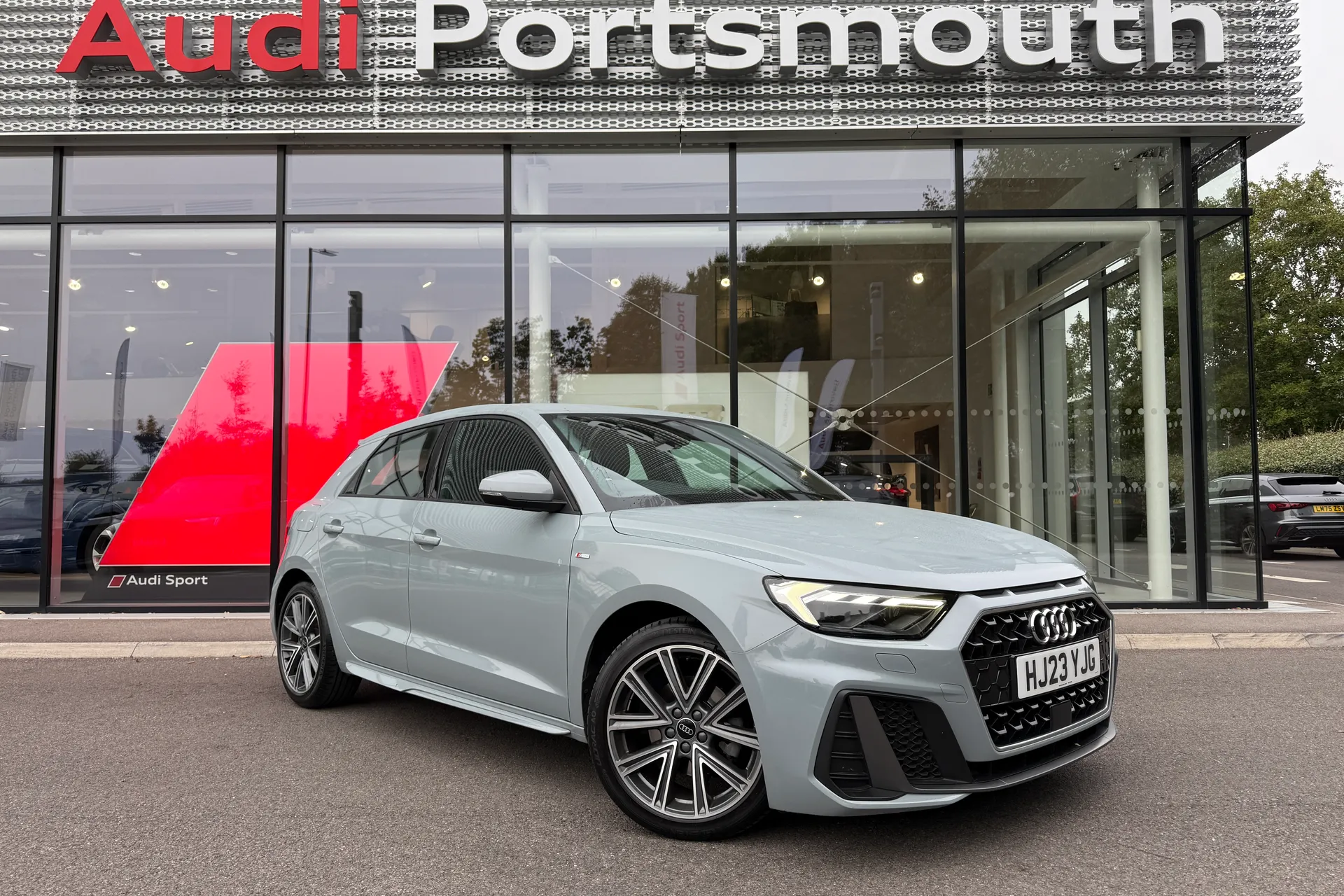 Audi A1 focused image