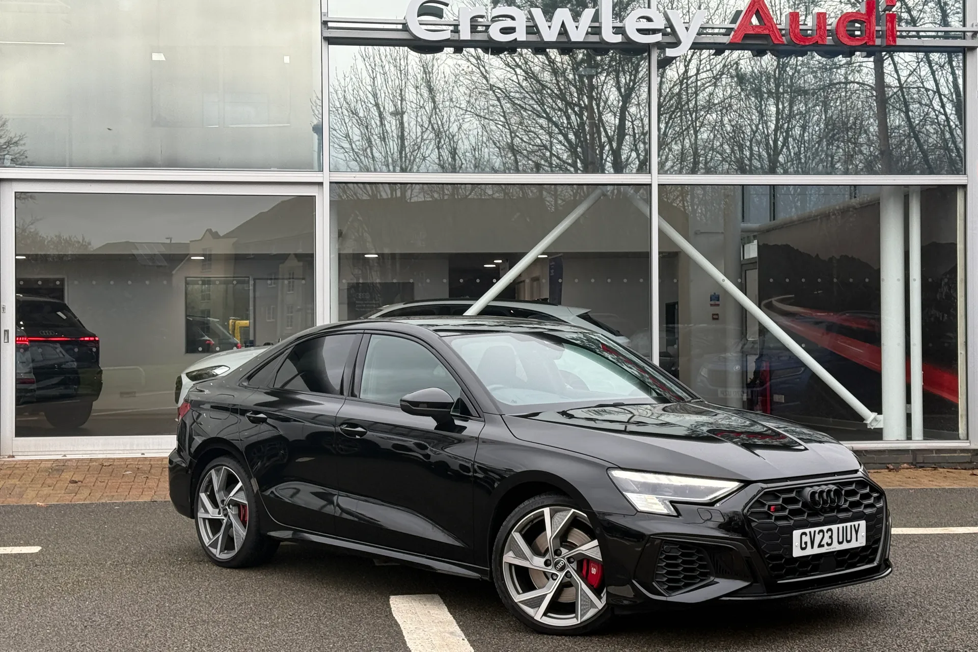 Audi A3 focused image