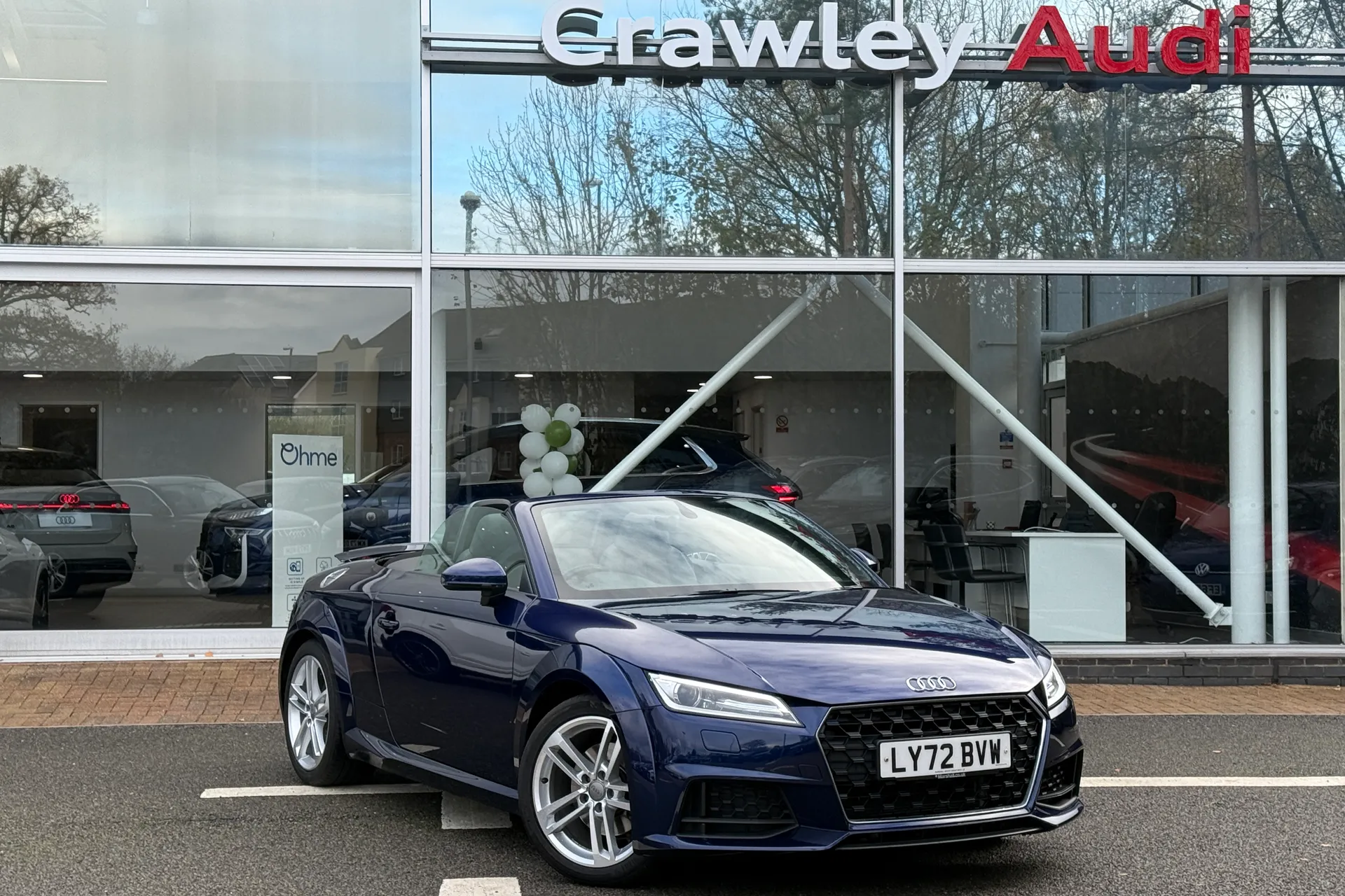 Audi TT focused image