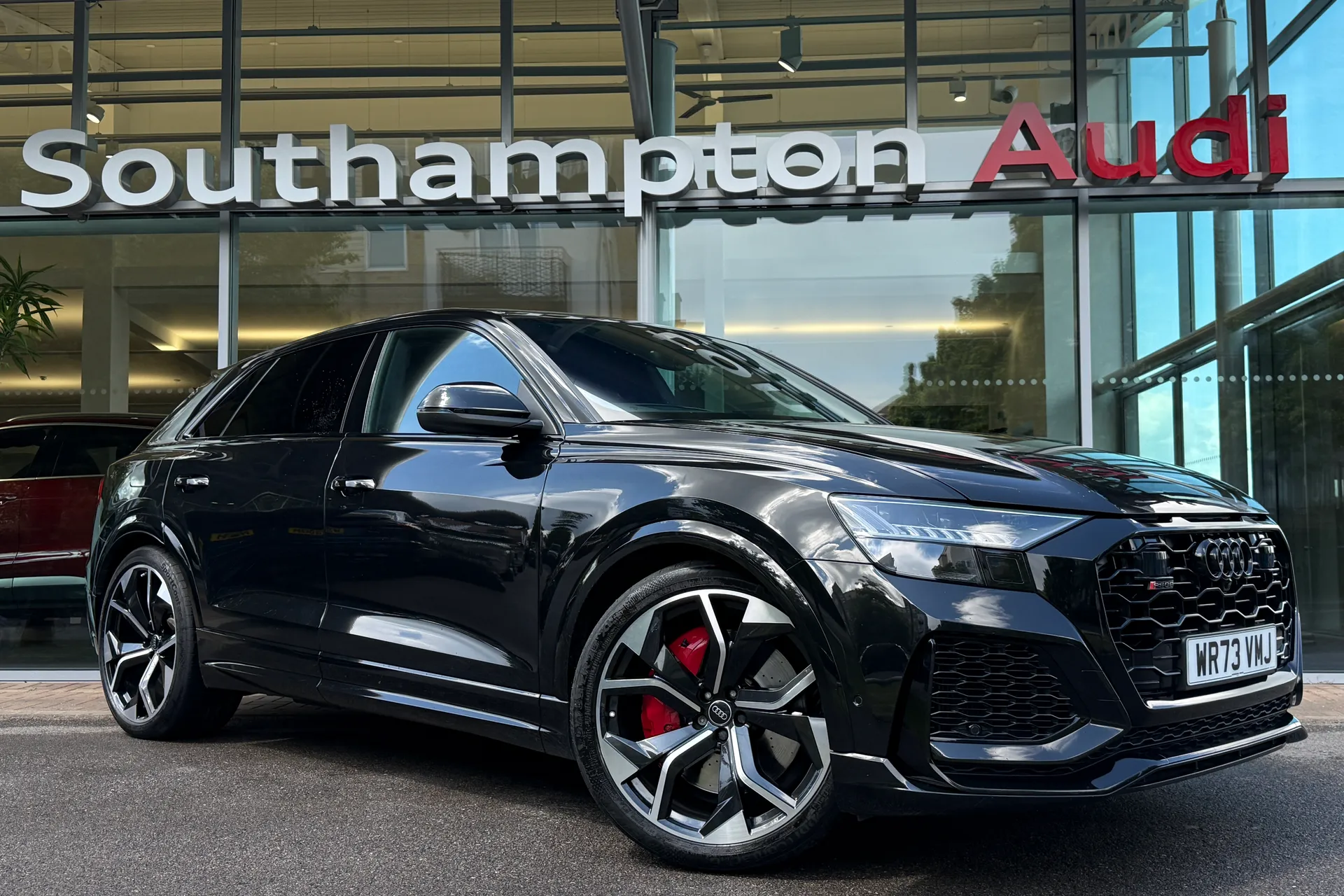 Audi RS Q8 focused image