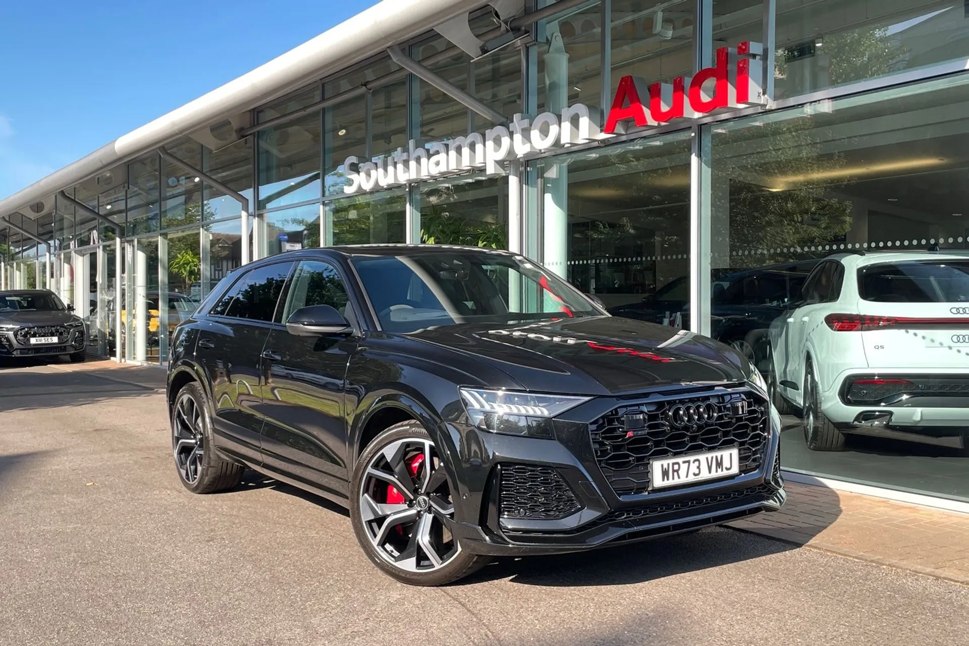 Audi RS Q8 focused image